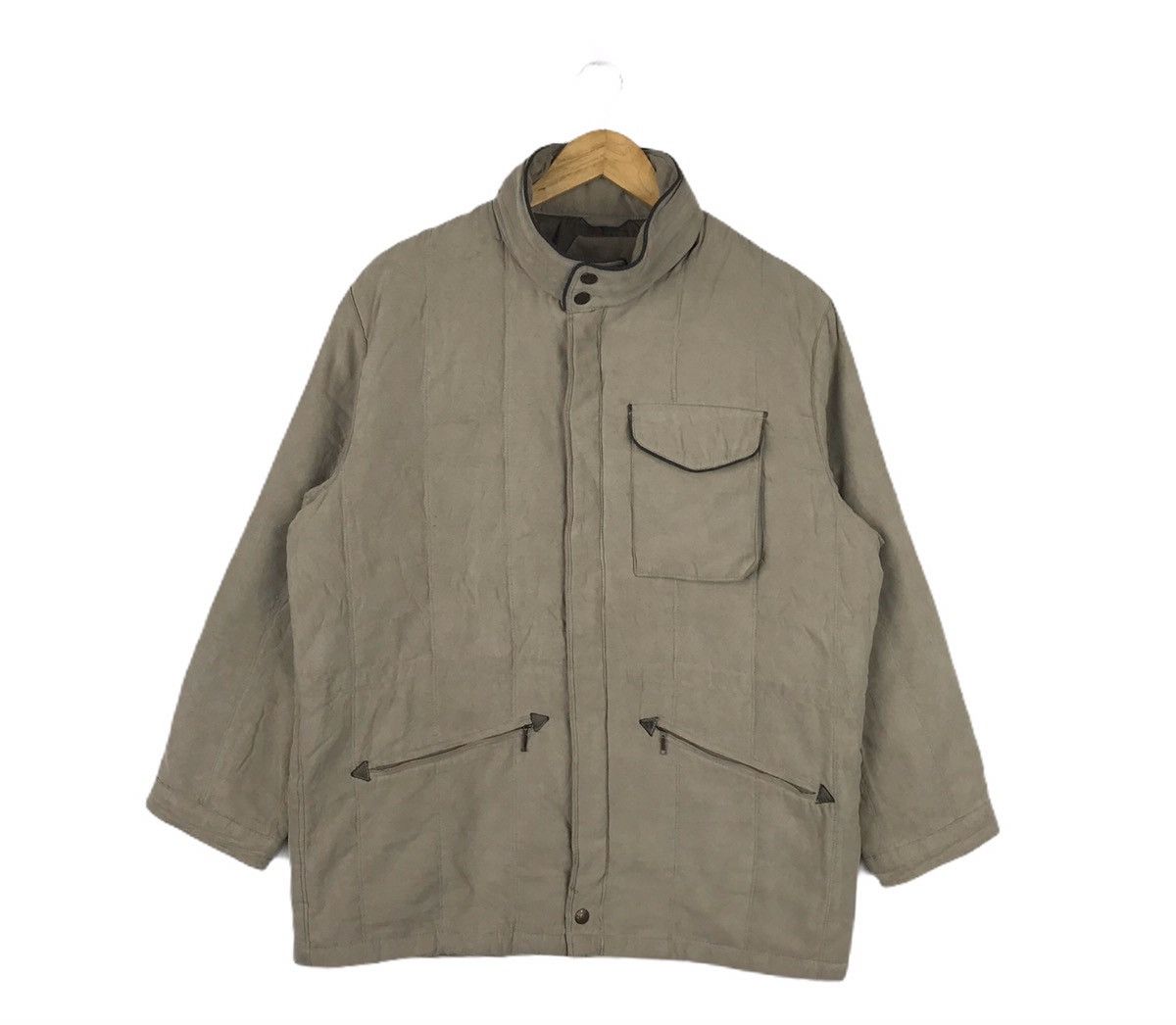 Gianni Valentino × Valentino Vintage 90s Gianni Valentino Italy Zip Up Jacket Size US M / EU 48-50 / 2 - 1 Thumbnail