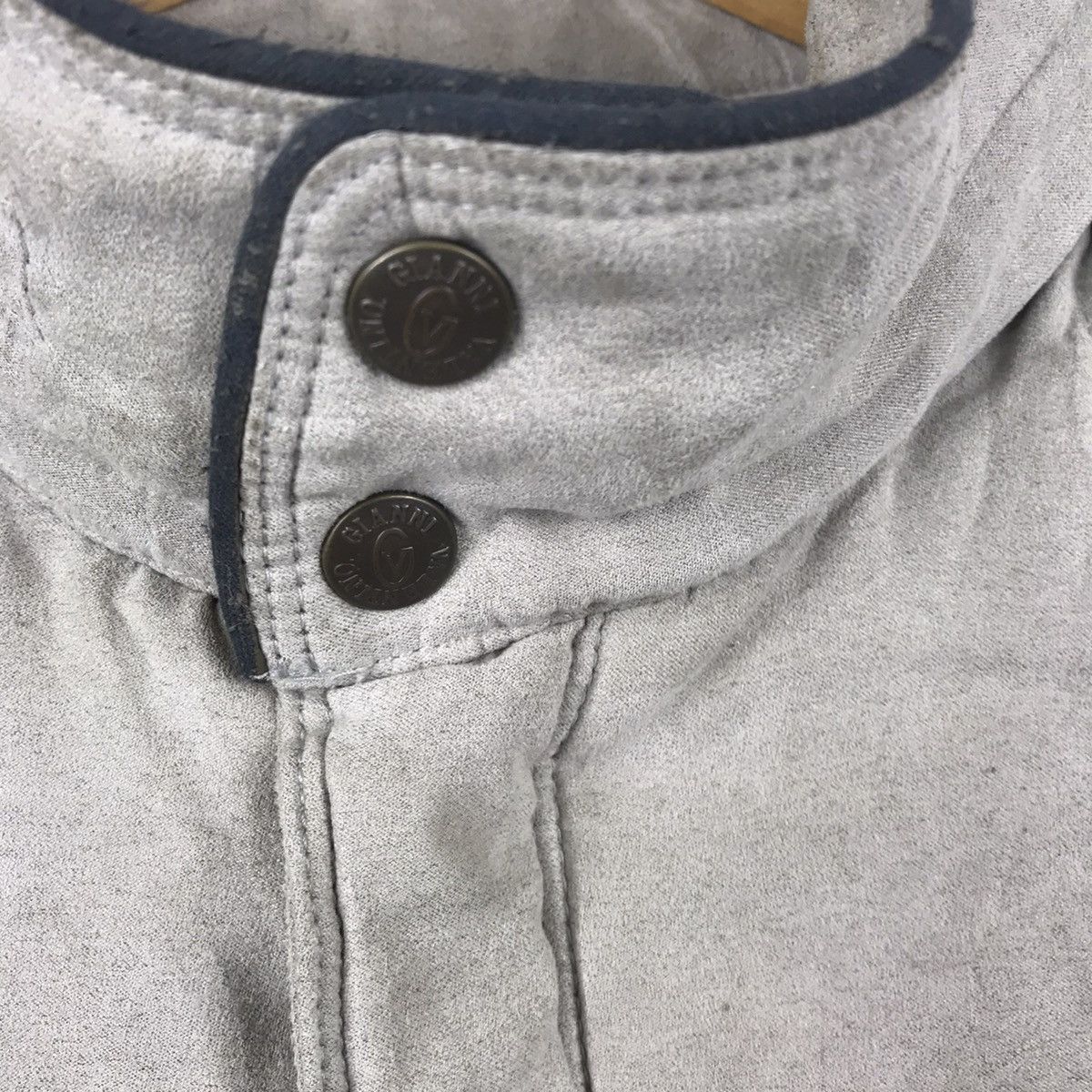 Gianni Valentino × Valentino Vintage 90s Gianni Valentino Italy Zip Up Jacket Size US M / EU 48-50 / 2 - 4 Thumbnail