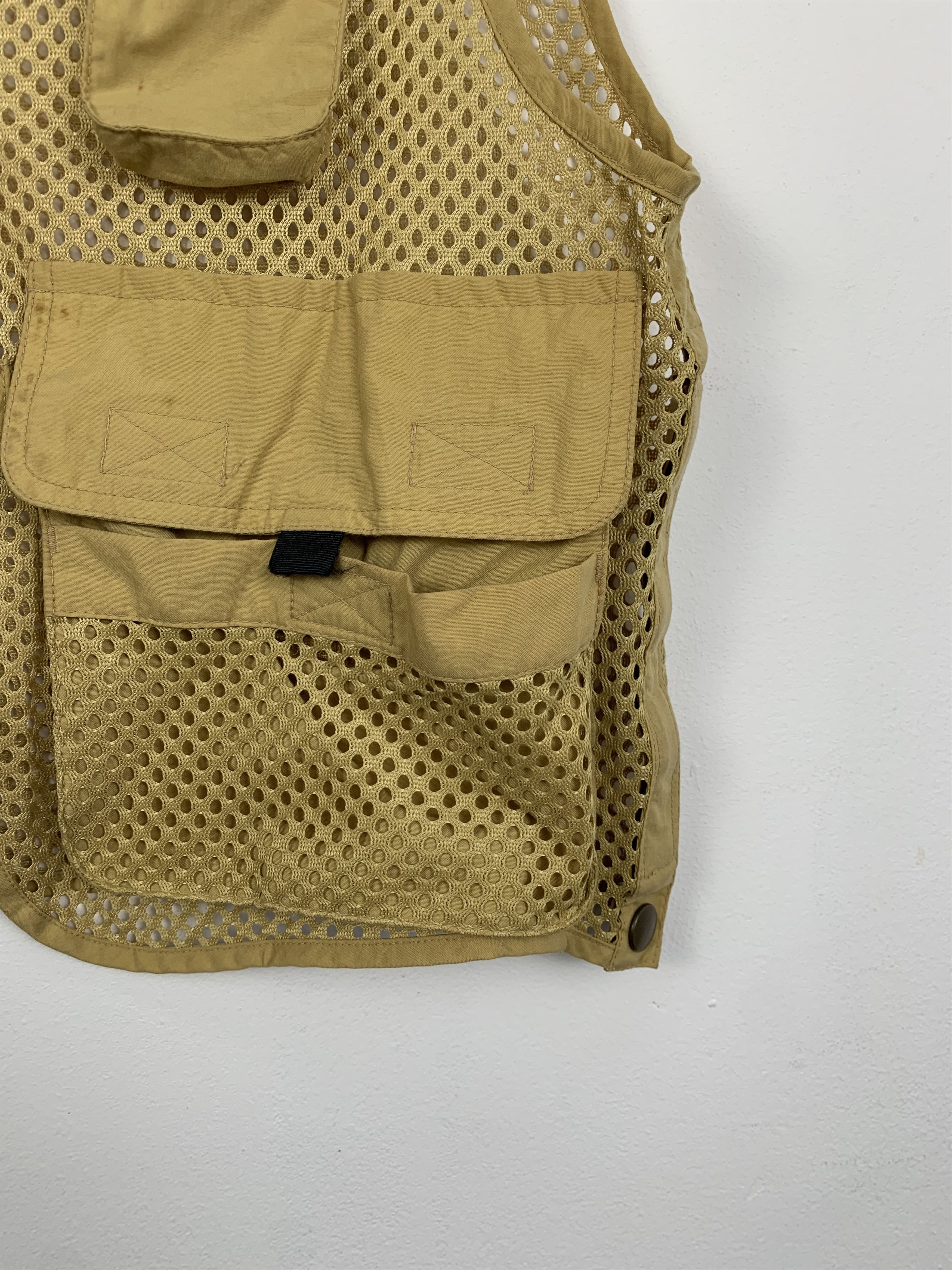 Japanese Brand Vintage ABURAYSIA Zip Multi Pocket Fishing Vests Size US S / EU 44-46 / 1 - 3 Thumbnail