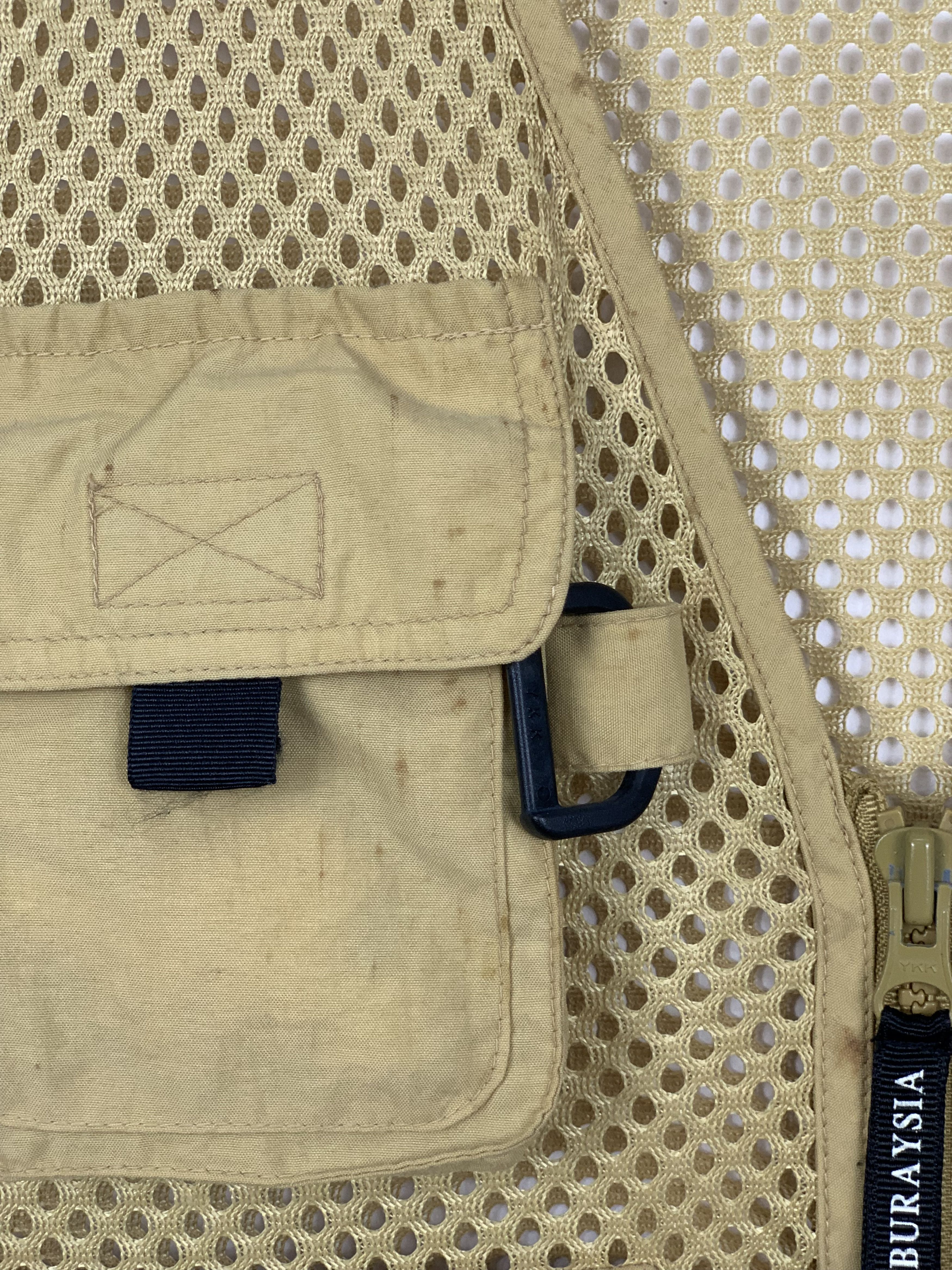 Japanese Brand Vintage ABURAYSIA Zip Multi Pocket Fishing Vests Size US S / EU 44-46 / 1 - 7 Thumbnail