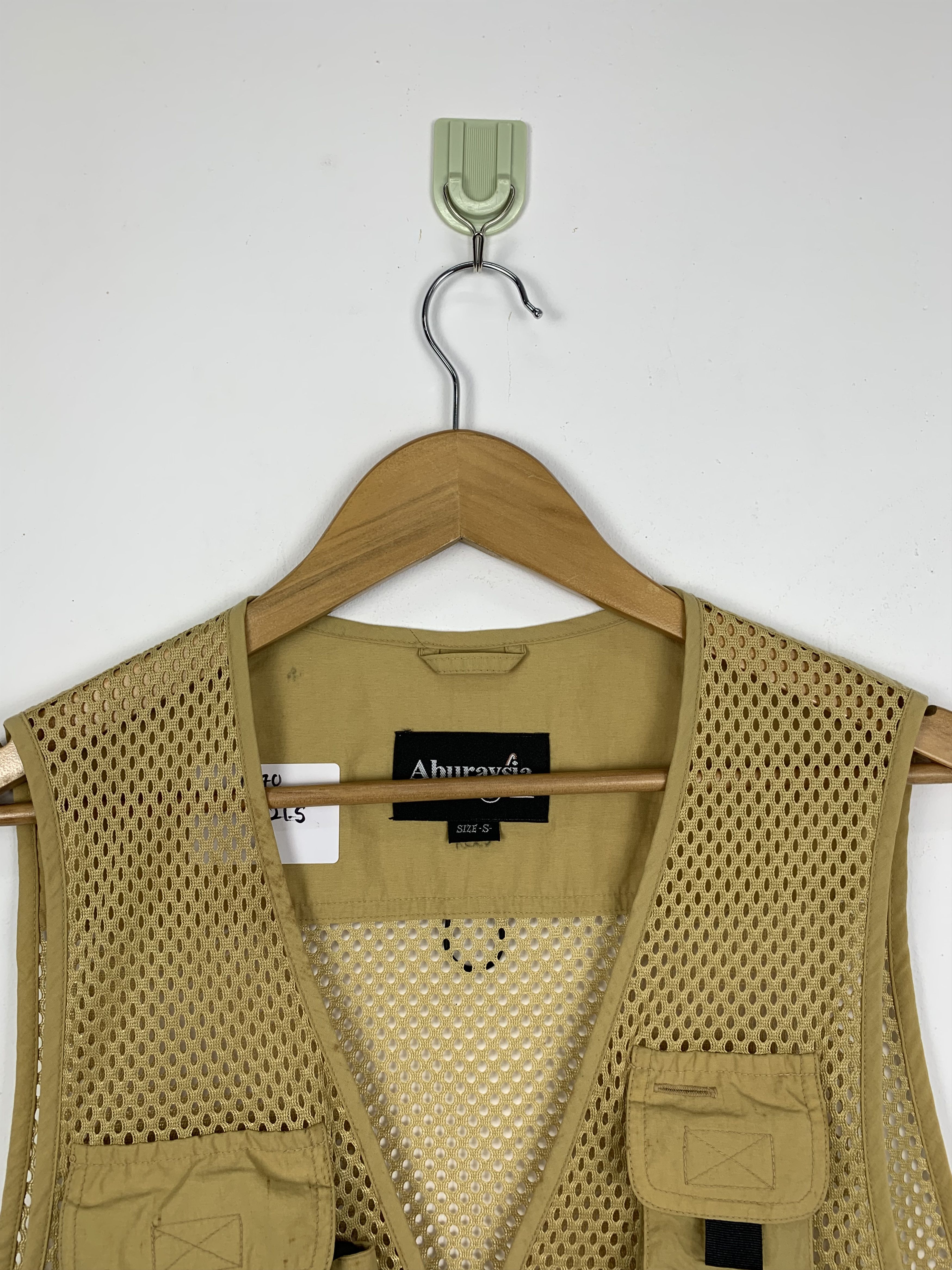 Japanese Brand Vintage ABURAYSIA Zip Multi Pocket Fishing Vests Size US S / EU 44-46 / 1 - 2 Thumbnail