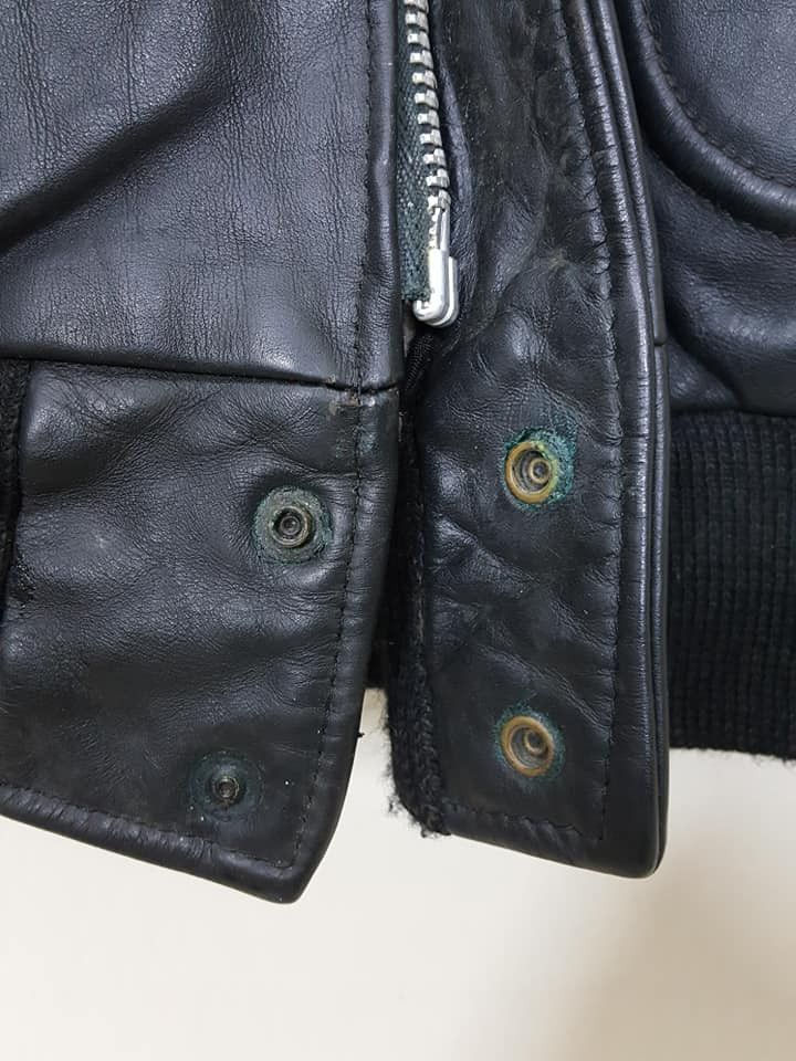 Cooper × Vintage Vintage Cooper Leather Bomber Leathercraft Jacket 42L Size US L / EU 52-54 / 3 - 13 Thumbnail
