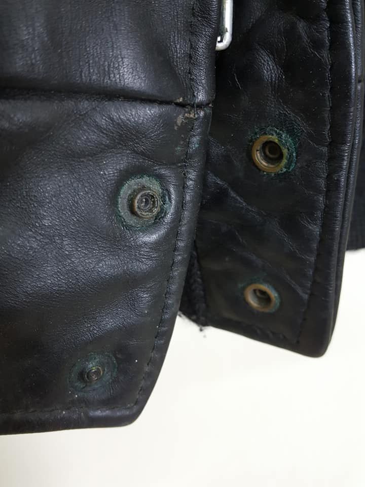 Cooper × Vintage Vintage Cooper Leather Bomber Leathercraft Jacket 42L Size US L / EU 52-54 / 3 - 14 Thumbnail