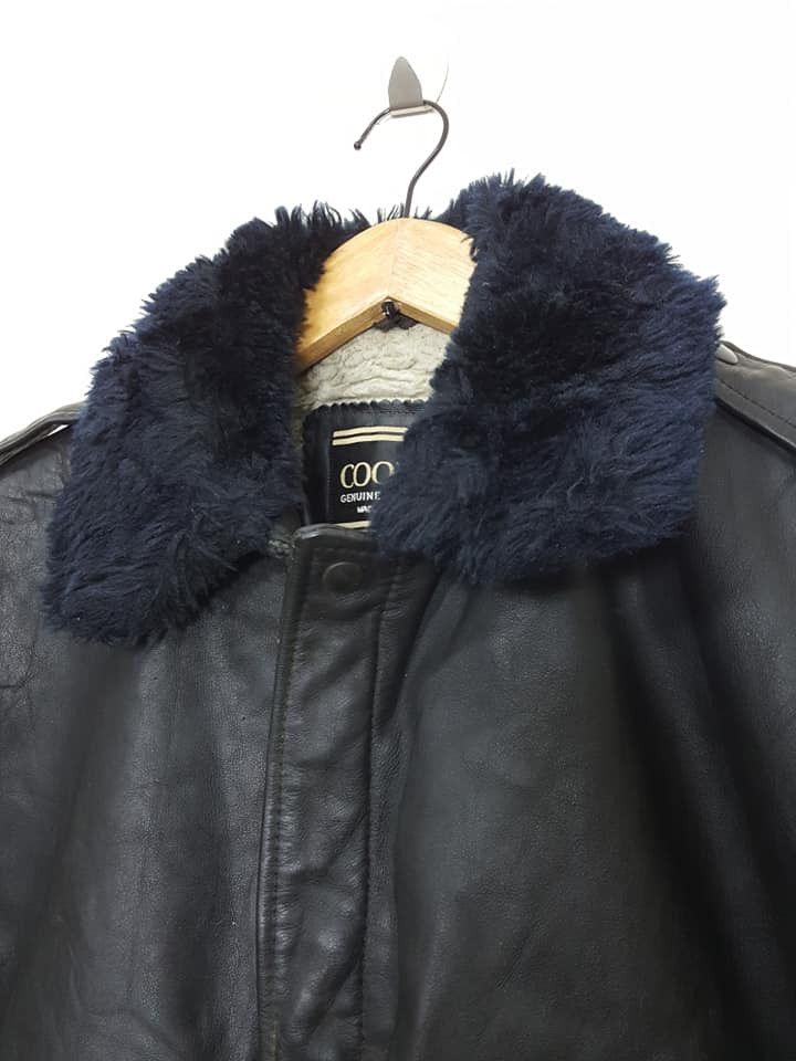 Cooper × Vintage Vintage Cooper Leather Bomber Leathercraft Jacket 42L Size US L / EU 52-54 / 3 - 5 Thumbnail