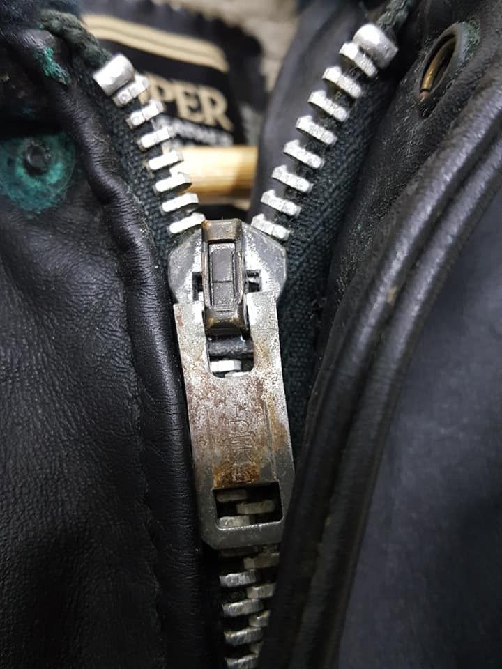 Cooper × Vintage Vintage Cooper Leather Bomber Leathercraft Jacket 42L Size US L / EU 52-54 / 3 - 9 Thumbnail