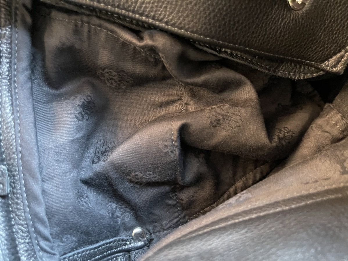 Chrome Hearts Chrome Hearts NEW 2023 Black LEATHER CARGO JEANS 4Gseller Size US 32 / EU 48 - 10 Thumbnail