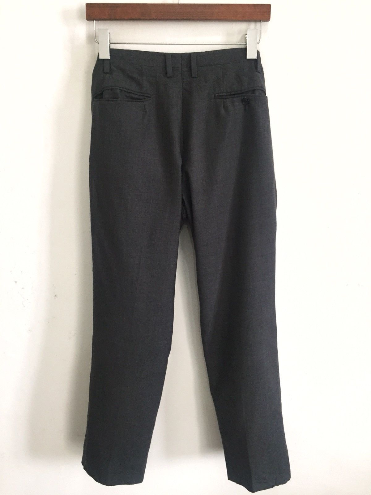 Black Barrett Blvck Barret by Neil Barret 🇮🇹 Wool Grey Pants Size US 32 / EU 48 - 4 Thumbnail