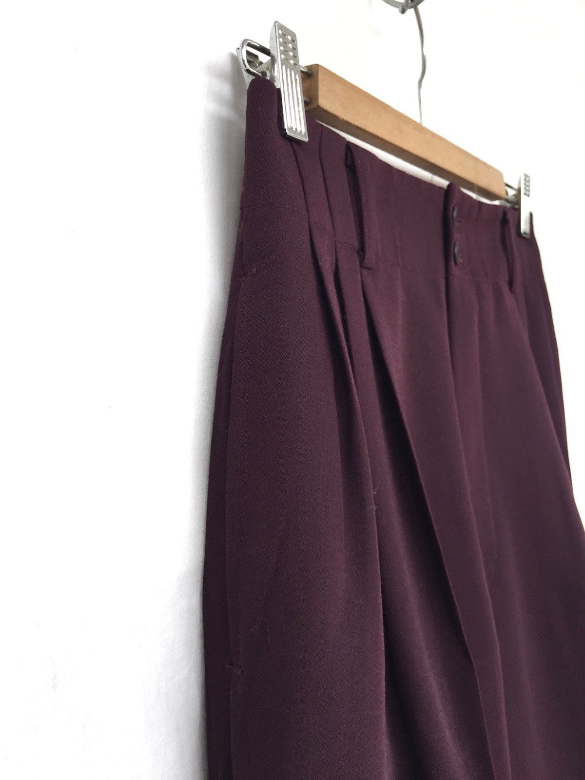 Issey Miyake Ficce Uomo High Waist Ballon Gabardine Wool Pants Size US 27 - 4 Thumbnail