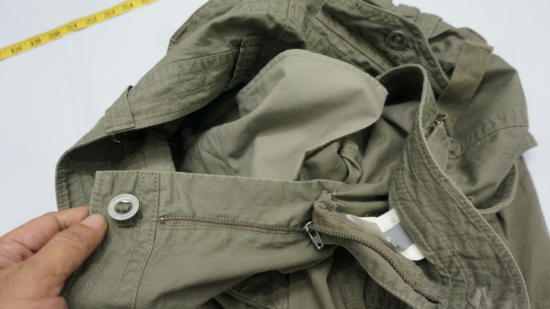 Japanese Brand Japanese Tactical Multi Pocket Short Rise Cargo Pants Size US 31 - 21 Thumbnail