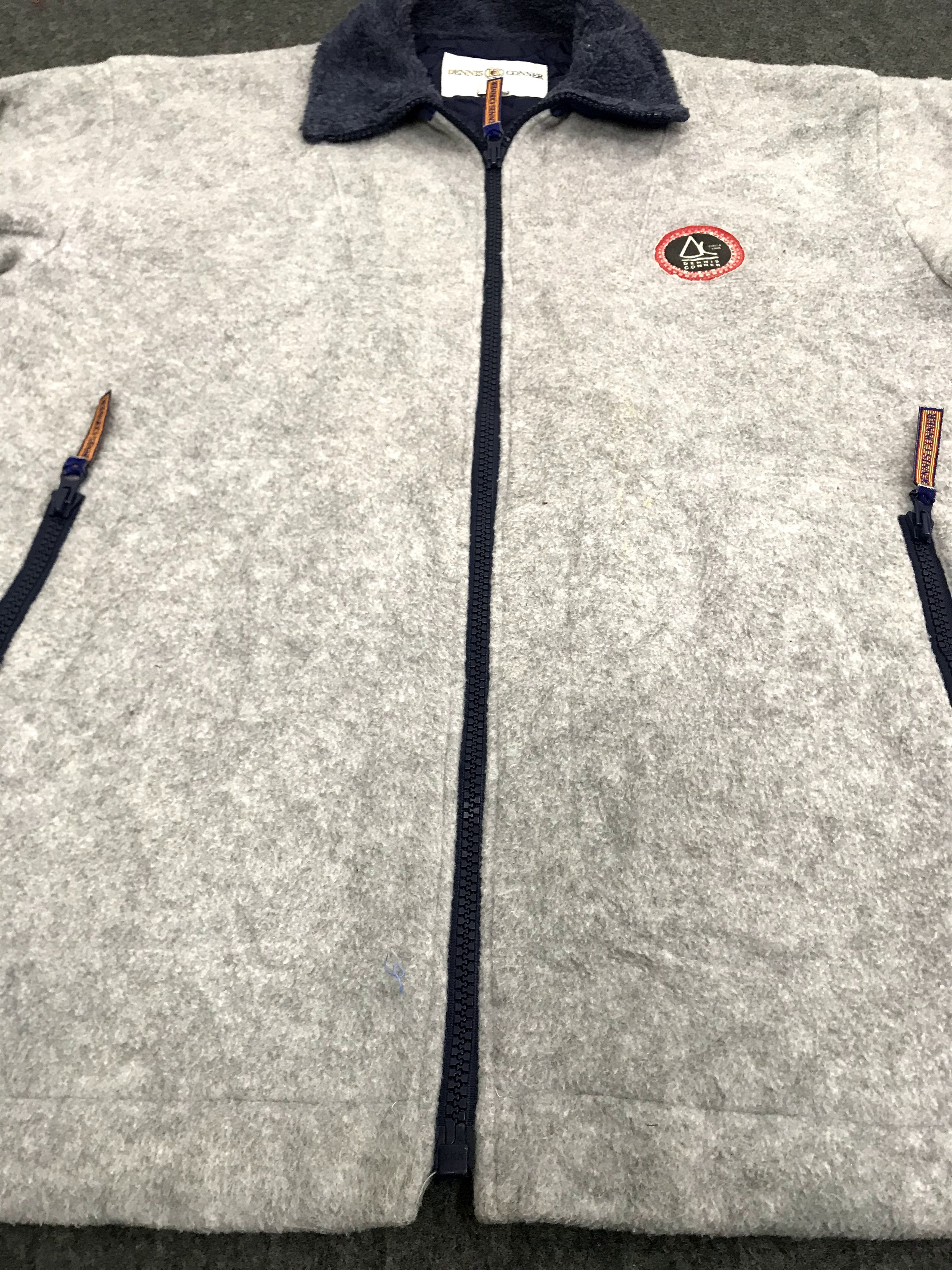 Japanese Brand Vintage Circa Dennis Conner Fleece Jacket Sportswear Size US XL / EU 56 / 4 - 3 Thumbnail