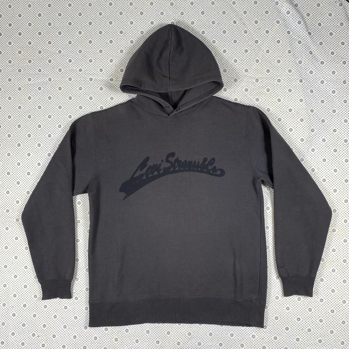 Levi's Levis Invisible Spellout Hoodie Size US L / EU 52-54 / 3 - 1 Thumbnail