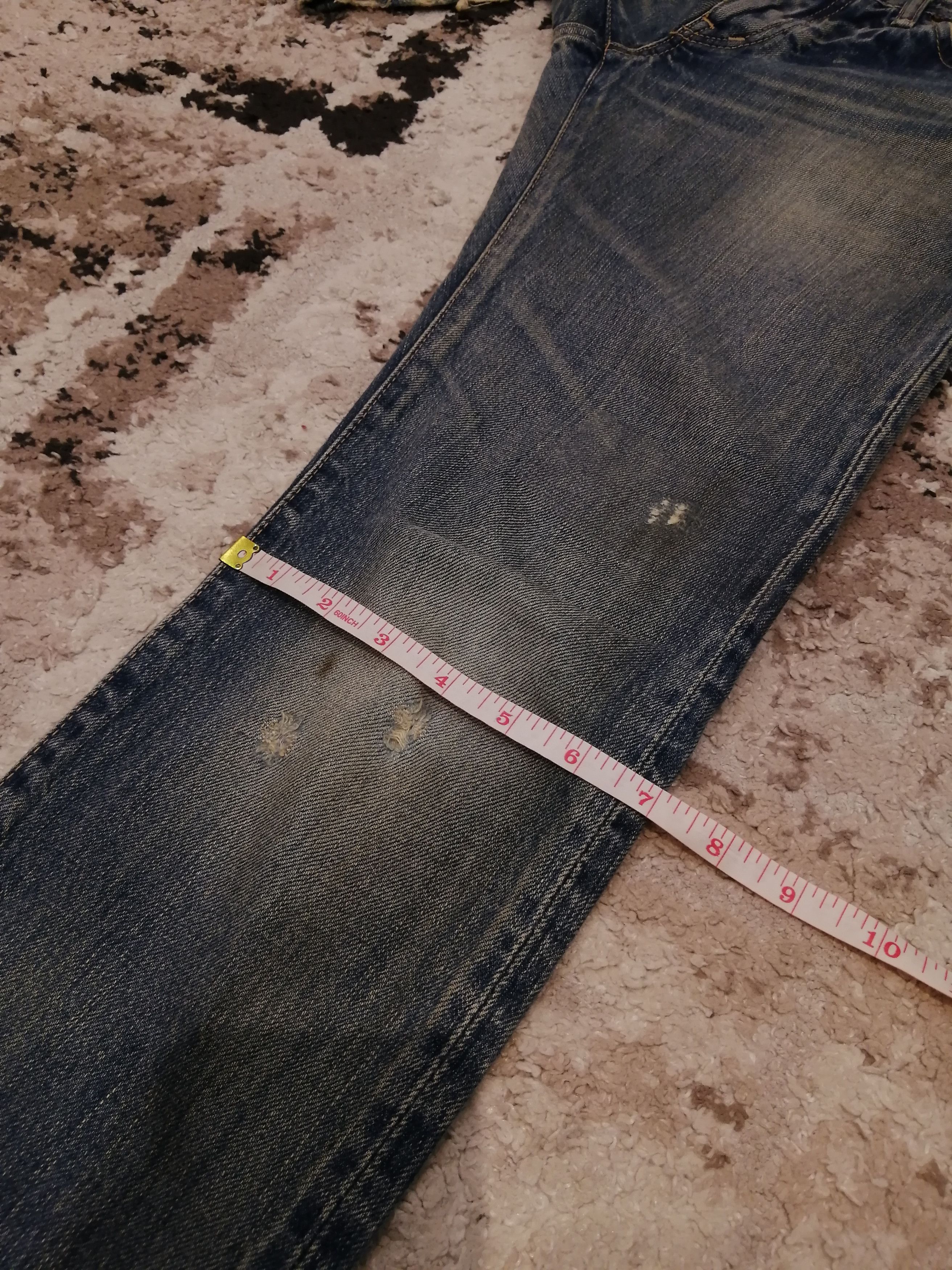 Hysteric Glamour Vintage Hysteric glamour Kinky Selvedge Distressed Jeans Size US 30 / EU 46 - 15 Thumbnail