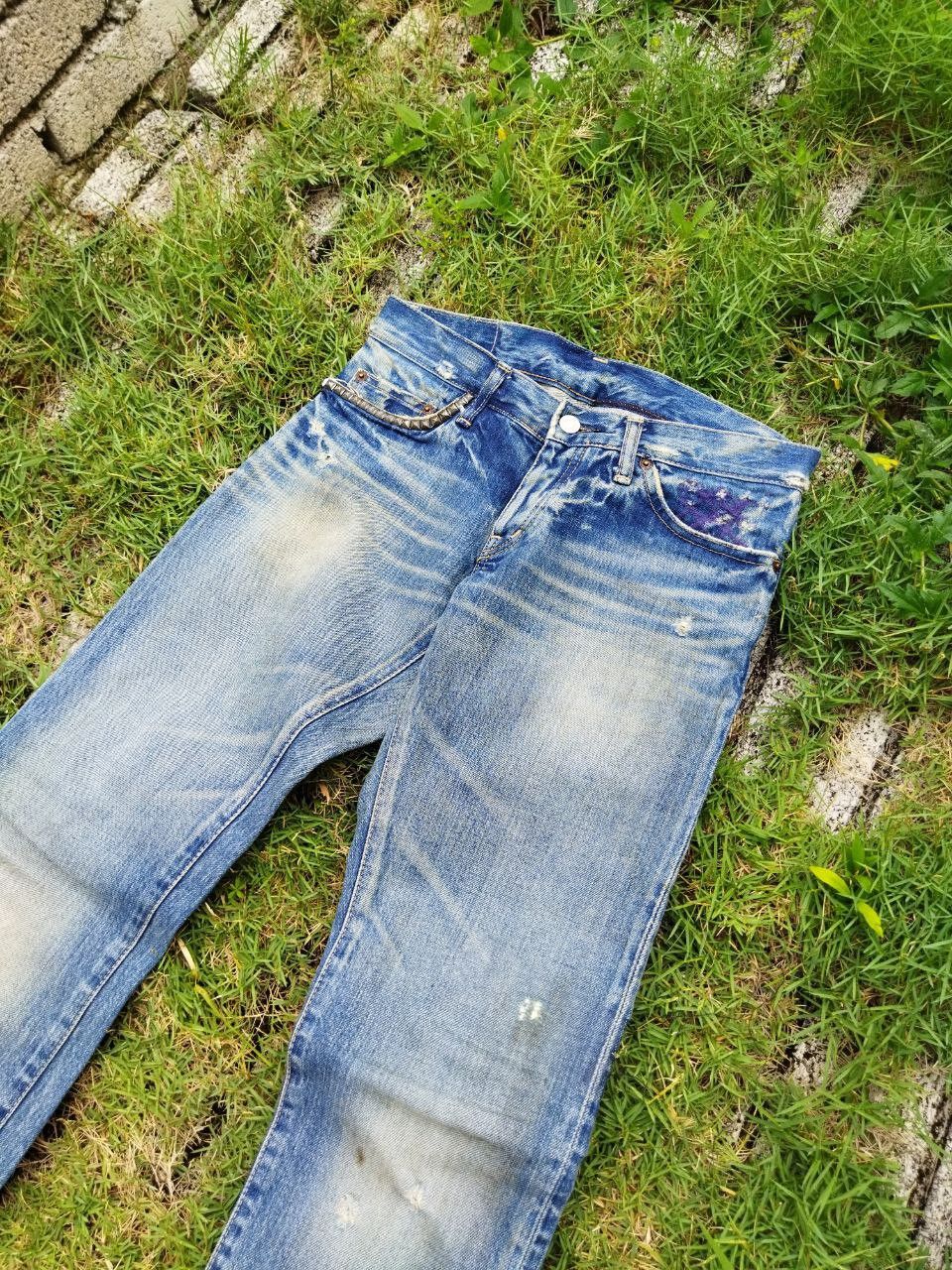 Hysteric Glamour Vintage Hysteric glamour Kinky Selvedge Distressed Jeans Size US 30 / EU 46 - 4 Thumbnail