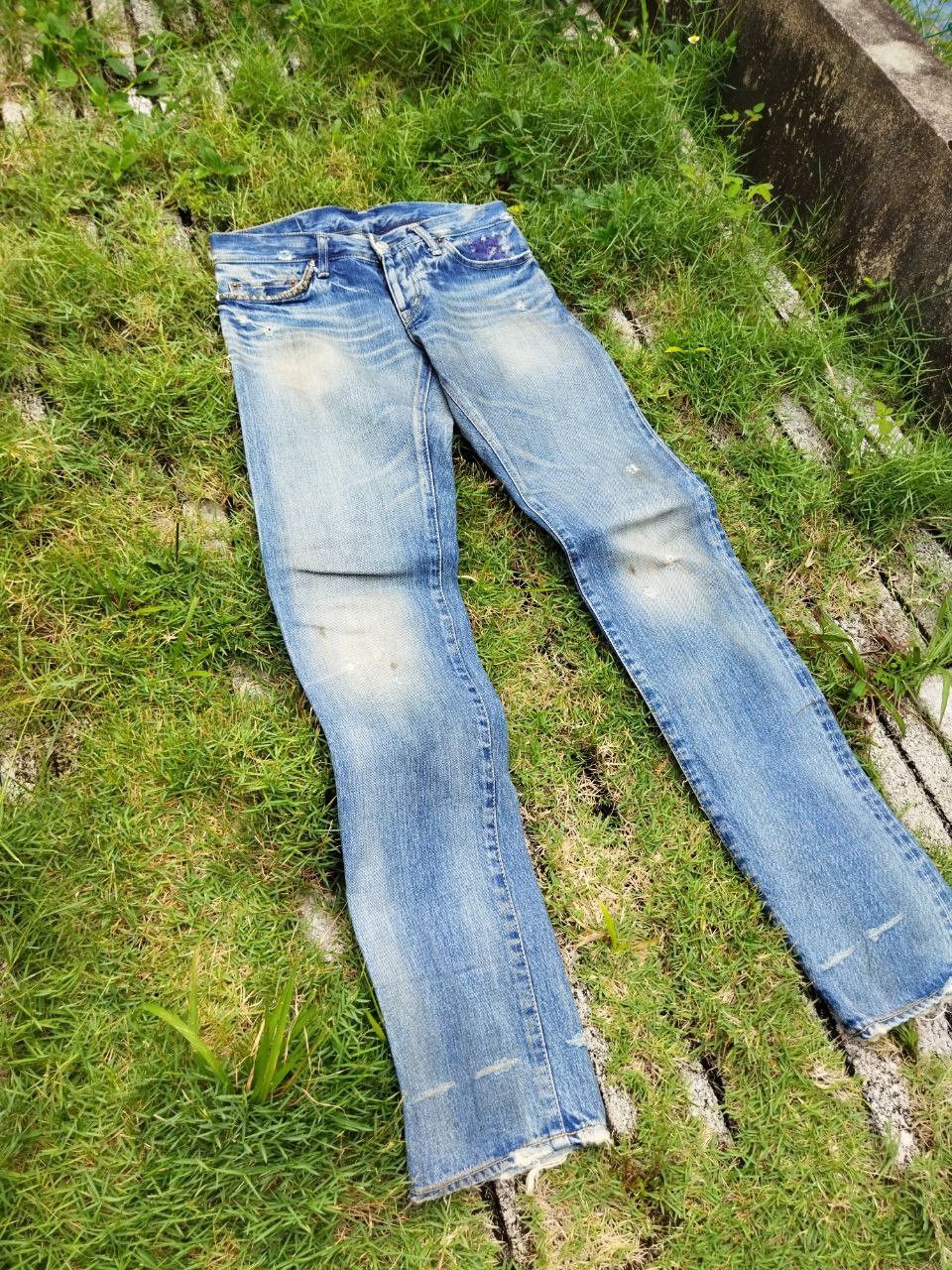 Hysteric Glamour Vintage Hysteric glamour Kinky Selvedge Distressed Jeans Size US 30 / EU 46 - 3 Thumbnail