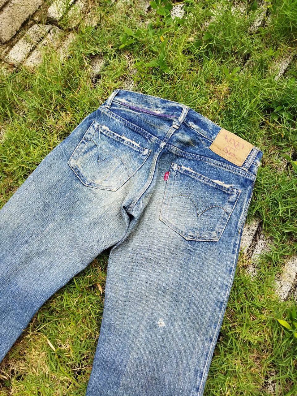 Hysteric Glamour Vintage Hysteric glamour Kinky Selvedge Distressed Jeans Size US 30 / EU 46 - 11 Thumbnail