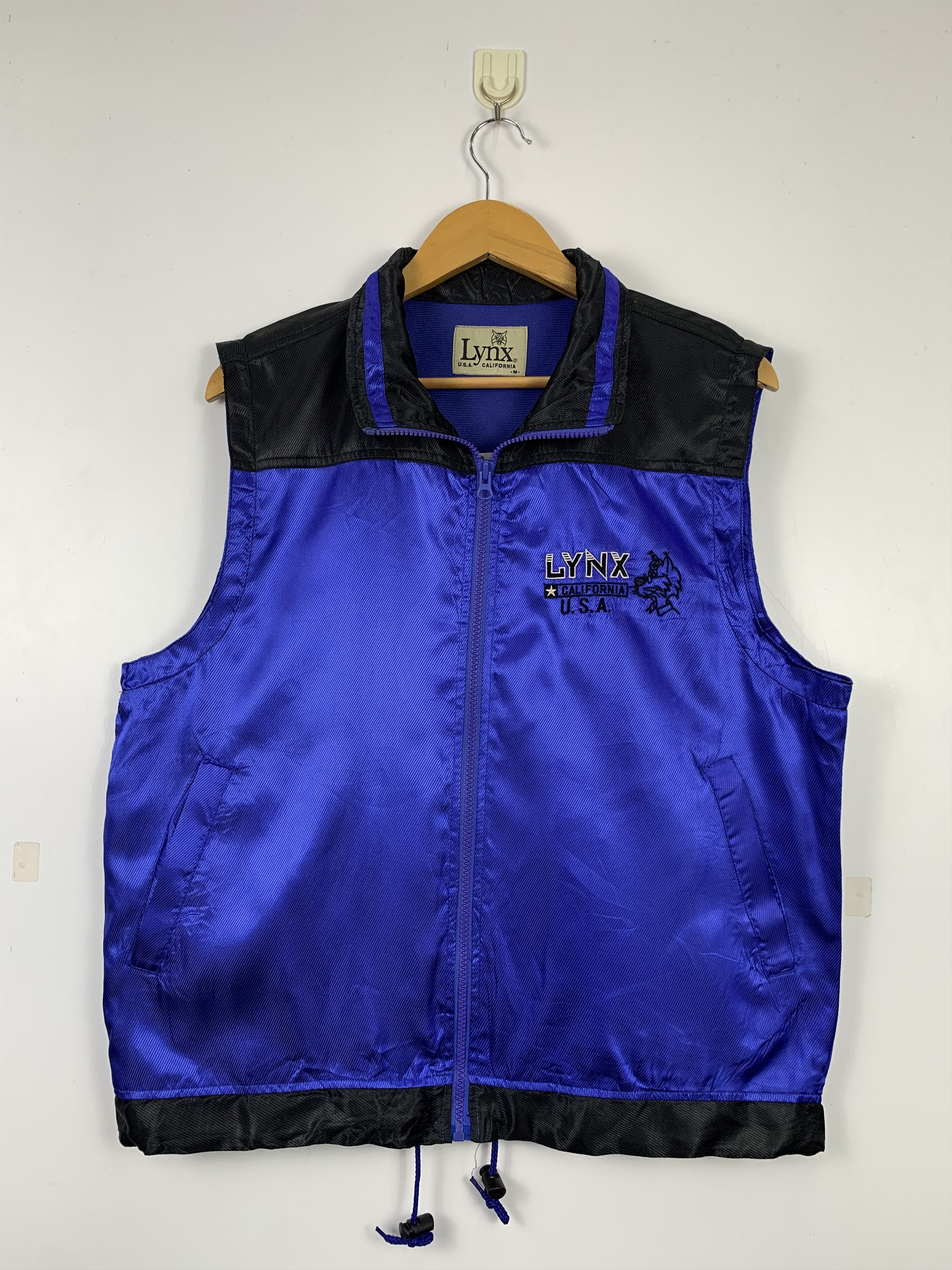 Vintage Vintage LYNX Zip Up Vests Size US S / EU 44-46 / 1 - 1 Thumbnail
