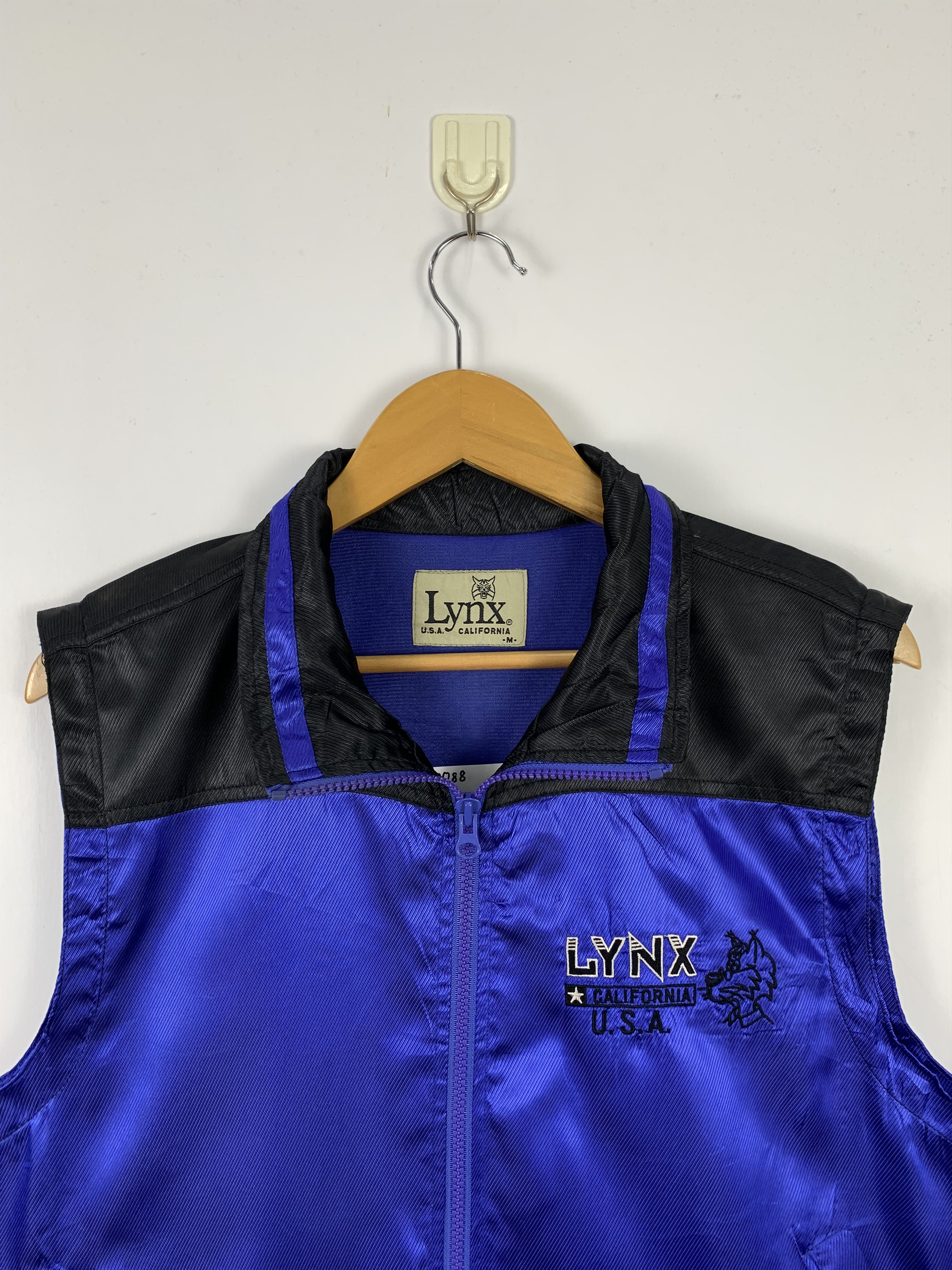 Vintage Vintage LYNX Zip Up Vests Size US S / EU 44-46 / 1 - 2 Thumbnail