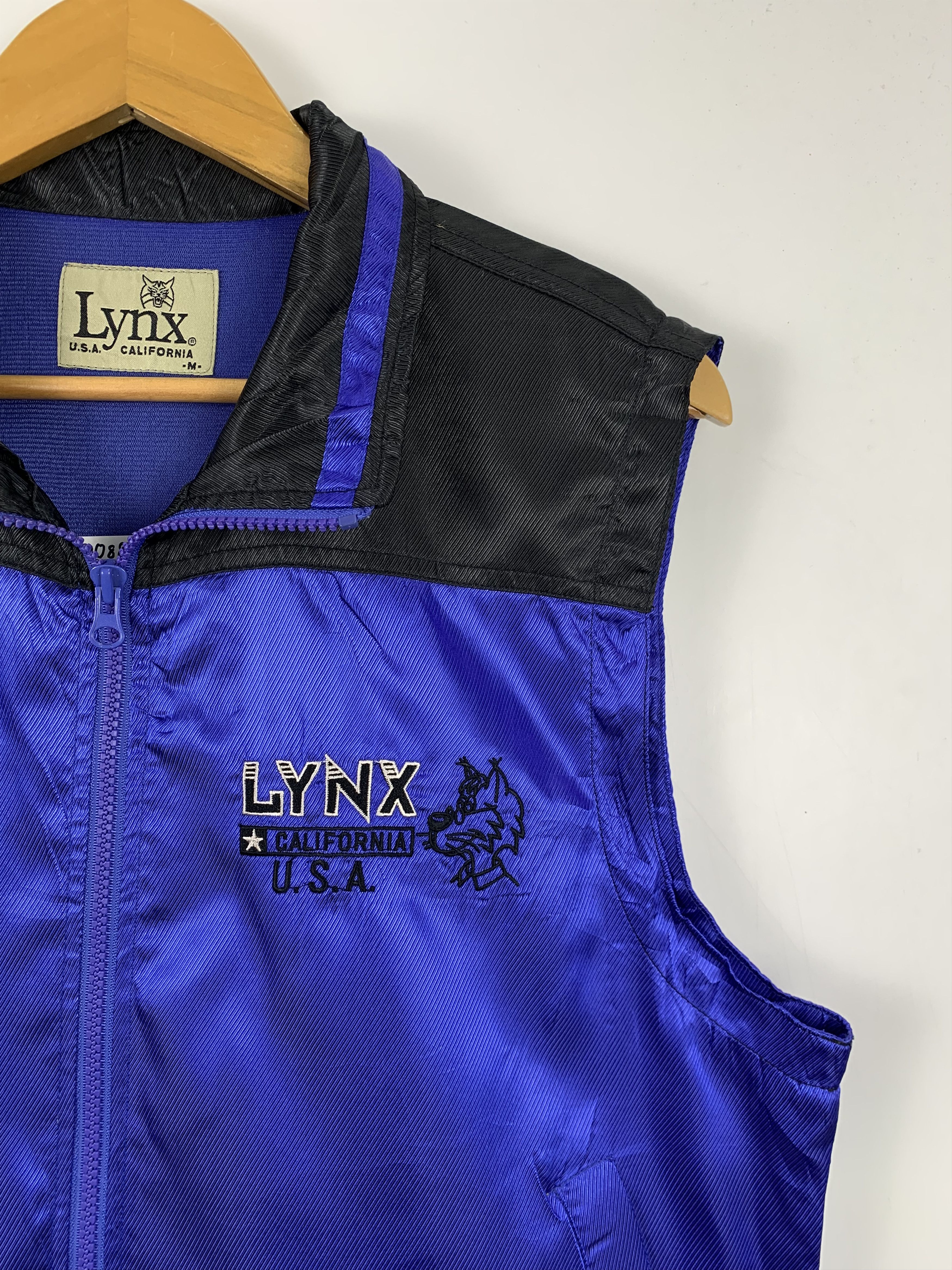 Vintage Vintage LYNX Zip Up Vests Size US S / EU 44-46 / 1 - 4 Thumbnail