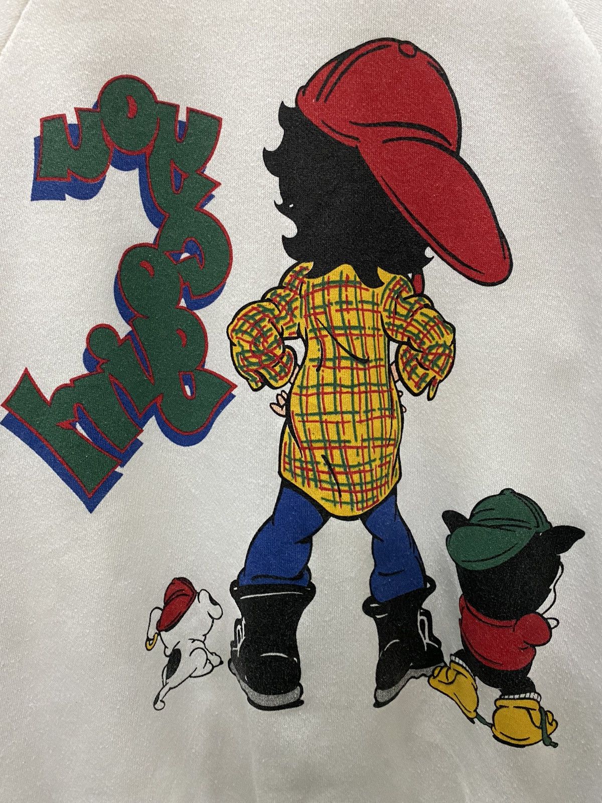 Cartoon Network 🔥VINTAGE 1993 BETTY BOOP MIROR PRINTED SWEATSHIRTS Size US M / EU 48-50 / 2 - 6 Thumbnail