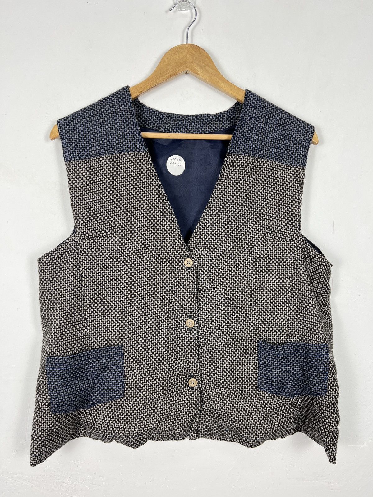 Japanese Brand Vintage Japanese Brand Vest Size US S / EU 44-46 / 1 - 1 Thumbnail