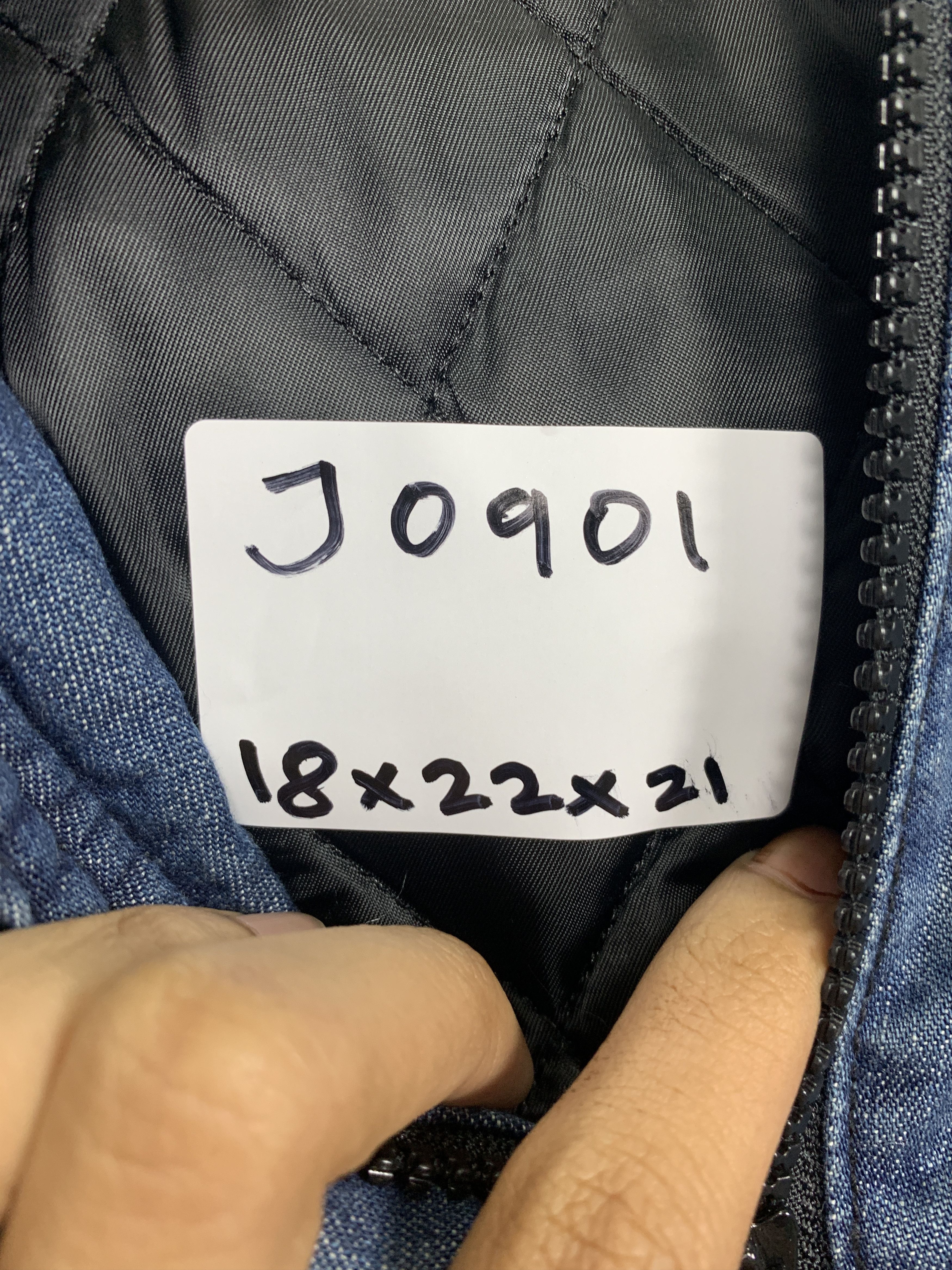 Vintage Vintage Lovetoxic Fur Hoodie Quilted Lining Denim J0901 Size US S / EU 44-46 / 1 - 17 Thumbnail