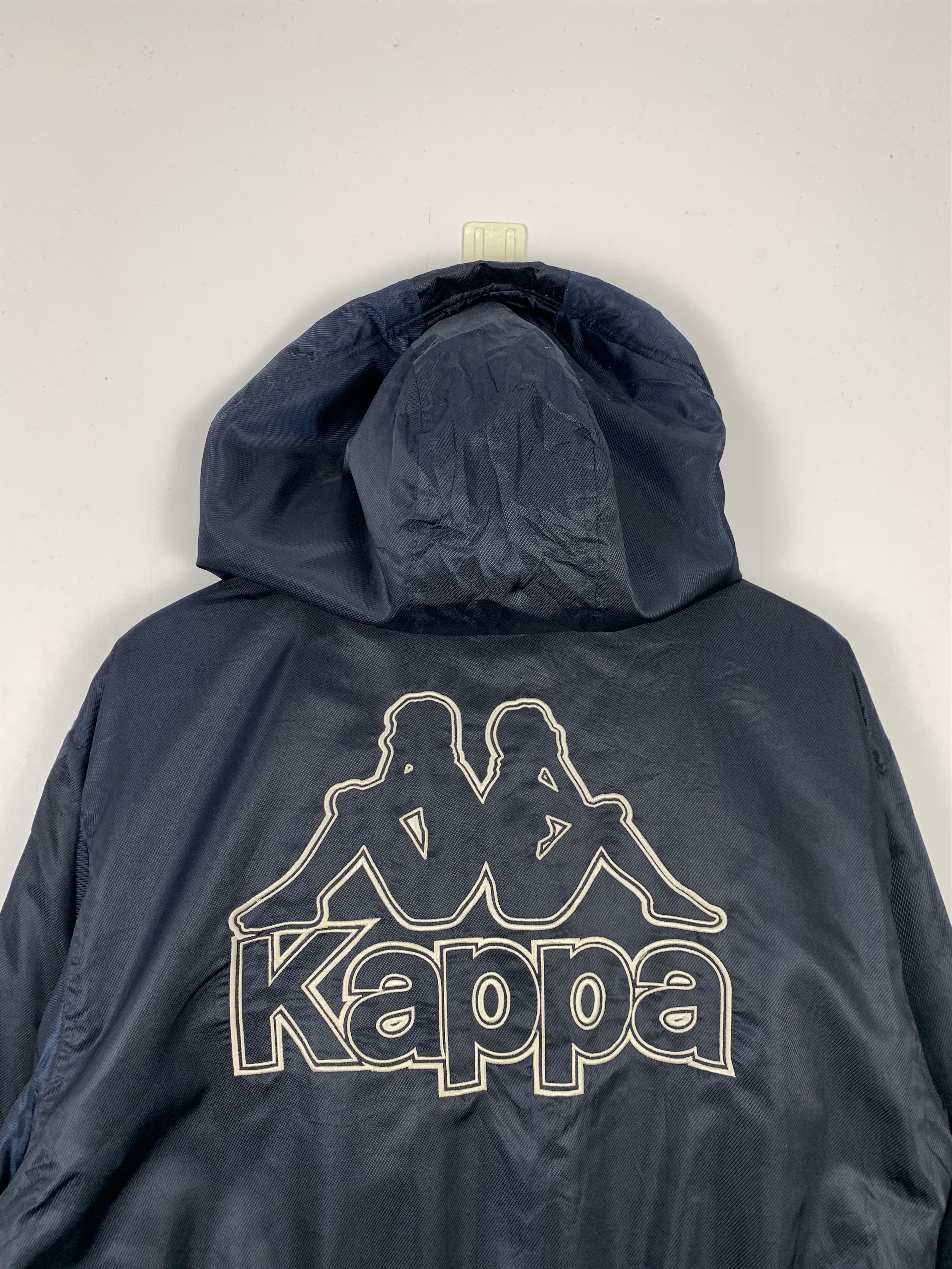 Kappa Vintage KAPPA Long Jackets Fleece Lining Big Logo J0697 Size US M / EU 48-50 / 2 - 18 Thumbnail