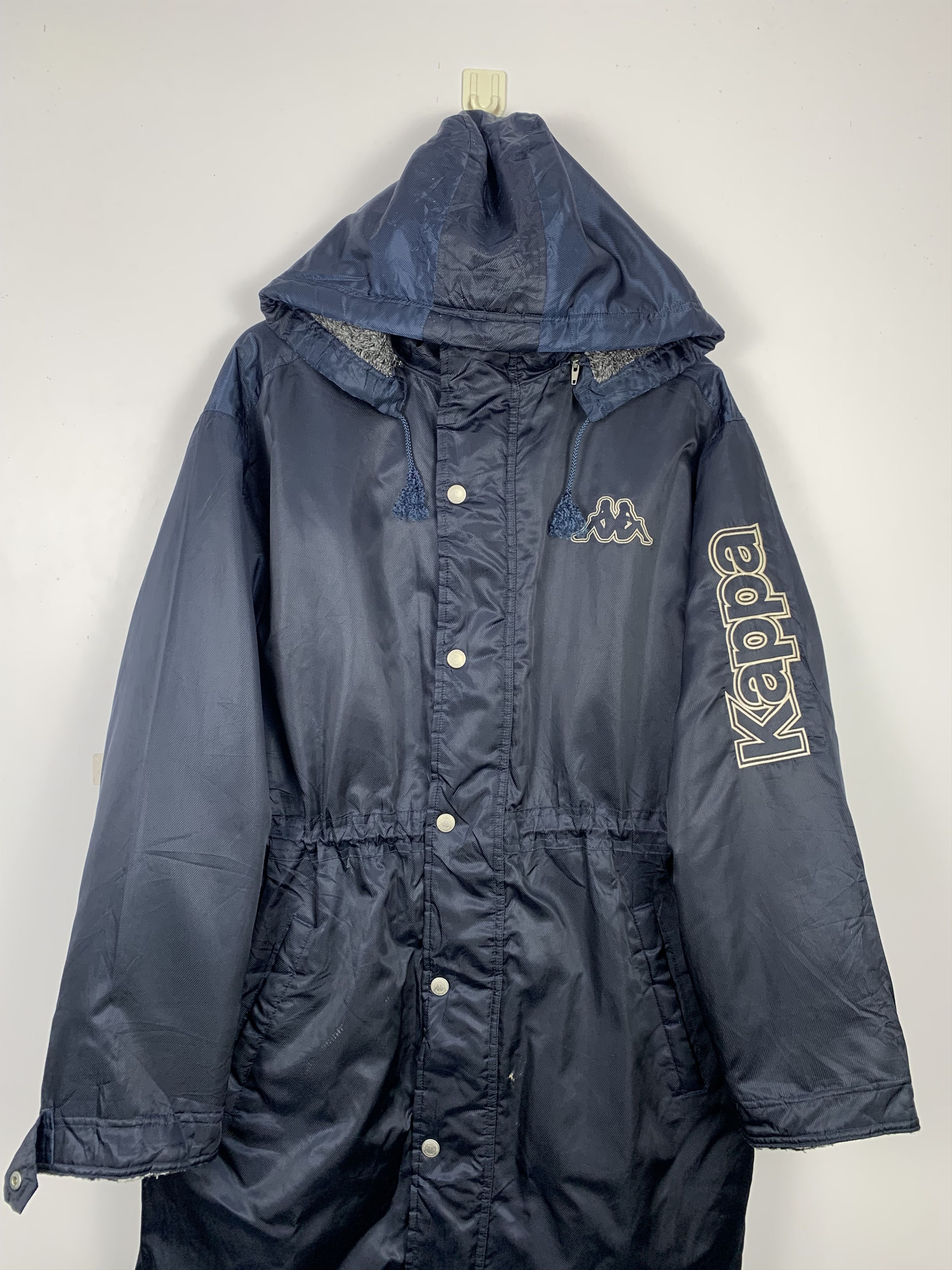 Kappa Vintage KAPPA Long Jackets Fleece Lining Big Logo J0697 Size US M / EU 48-50 / 2 - 3 Thumbnail