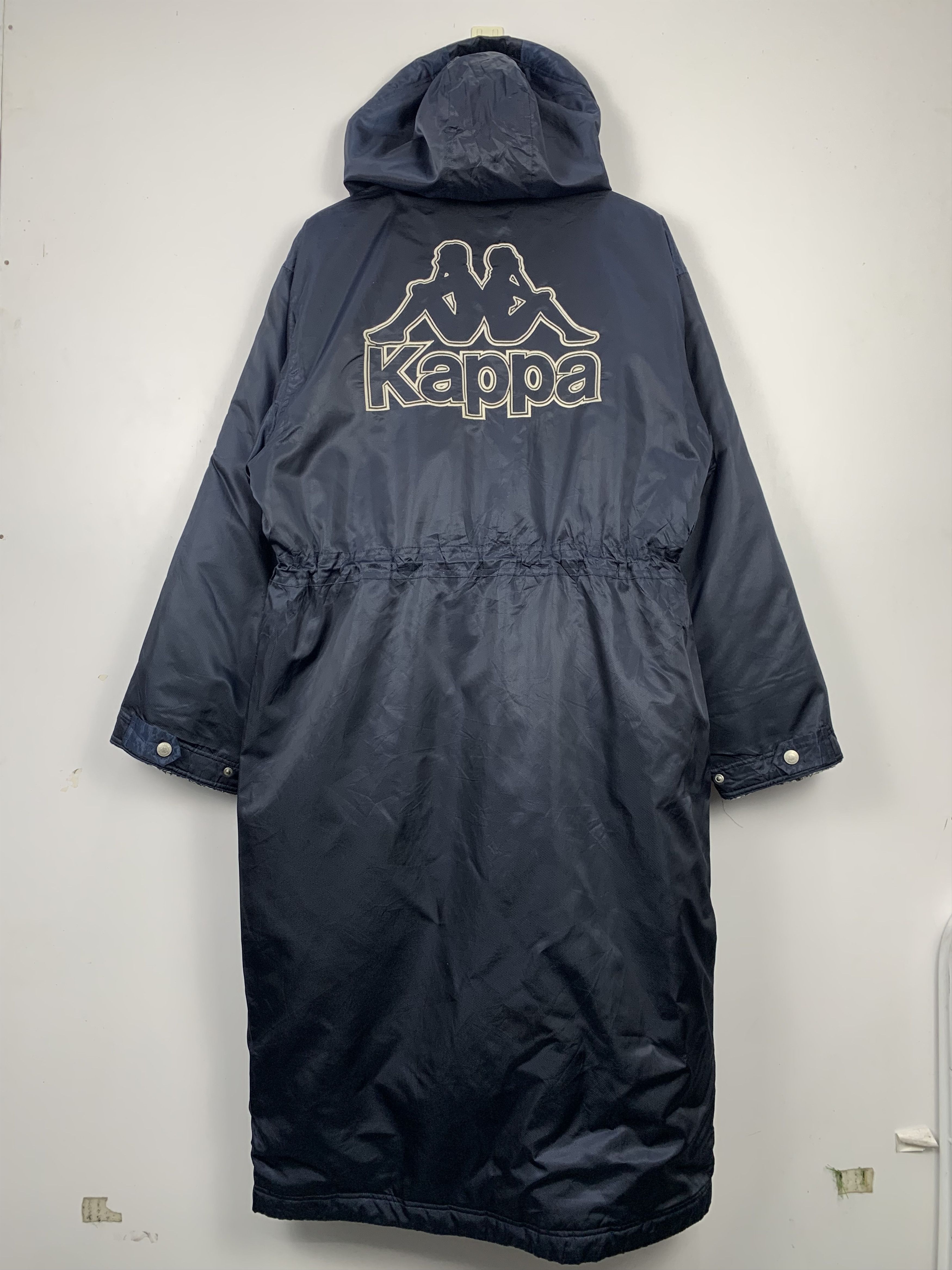 Kappa Vintage KAPPA Long Jackets Fleece Lining Big Logo J0697 Size US M / EU 48-50 / 2 - 1 Thumbnail