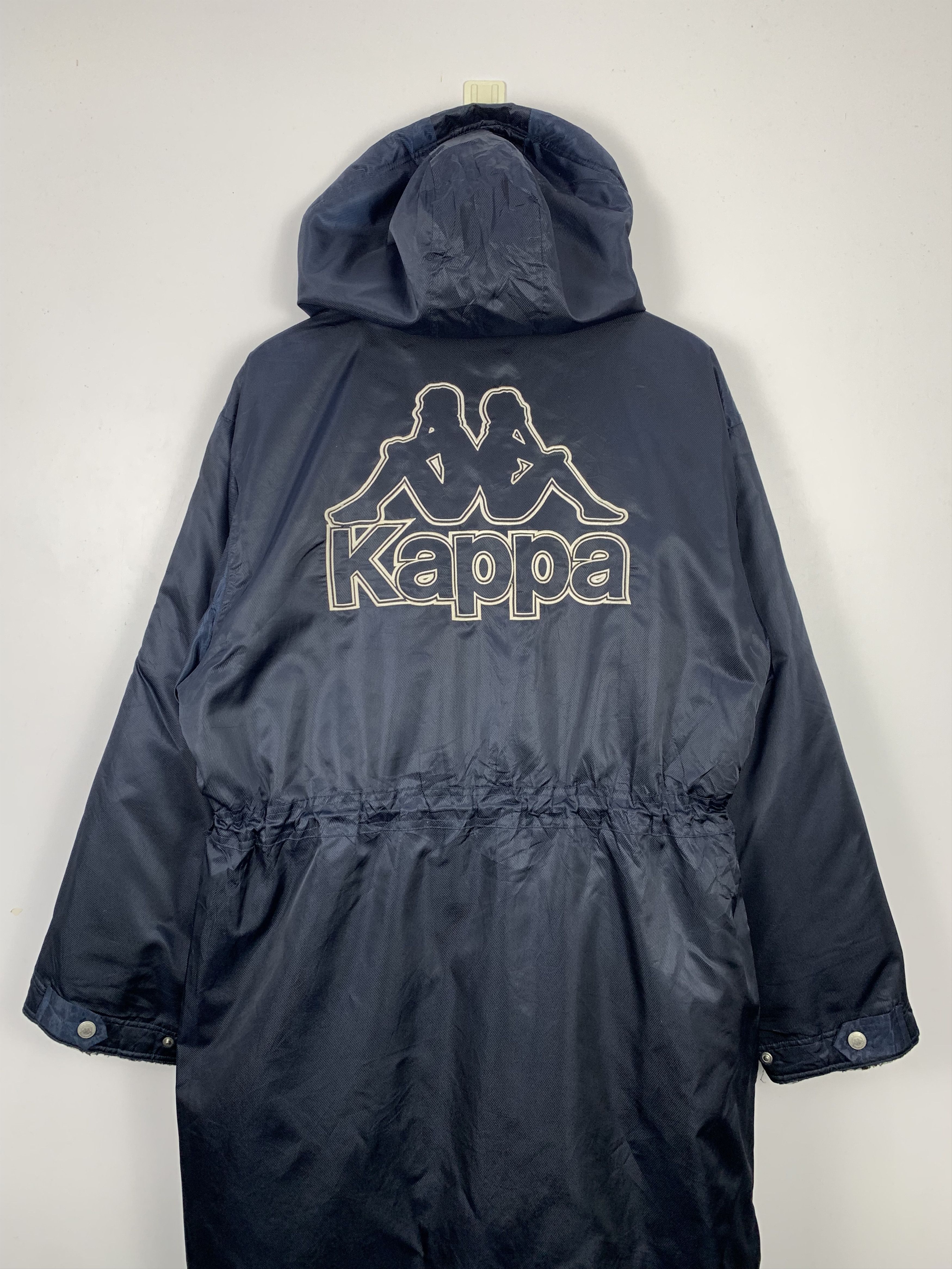 Kappa Vintage KAPPA Long Jackets Fleece Lining Big Logo J0697 Size US M / EU 48-50 / 2 - 17 Thumbnail