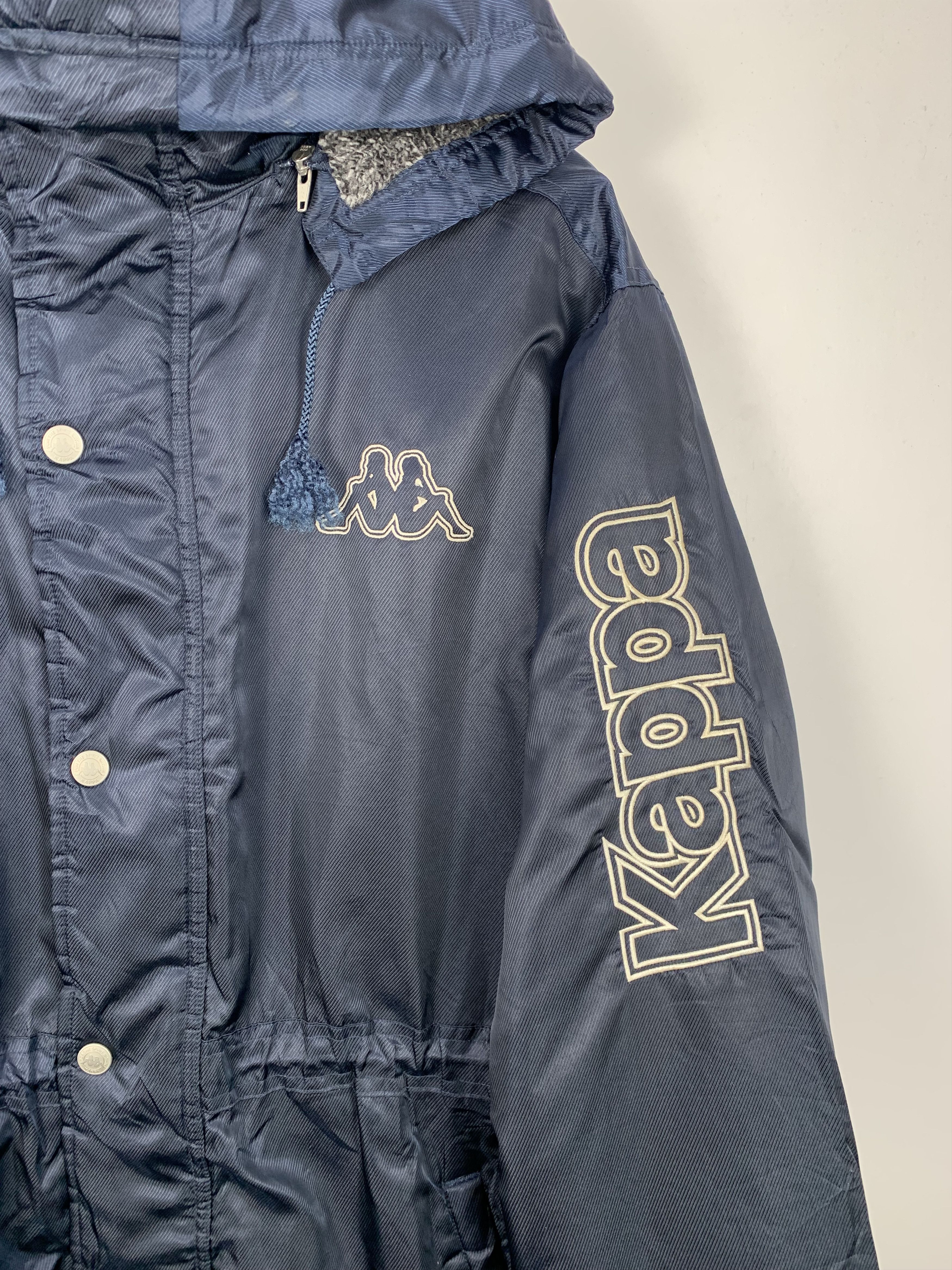 Kappa Vintage KAPPA Long Jackets Fleece Lining Big Logo J0697 Size US M / EU 48-50 / 2 - 6 Thumbnail
