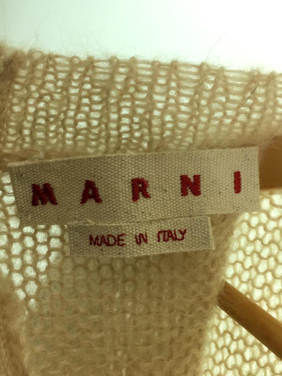 Marni Low Gauge Back Button Flower Mohair Knit Sweater Size US L / EU 52-54 / 3 - 4 Thumbnail