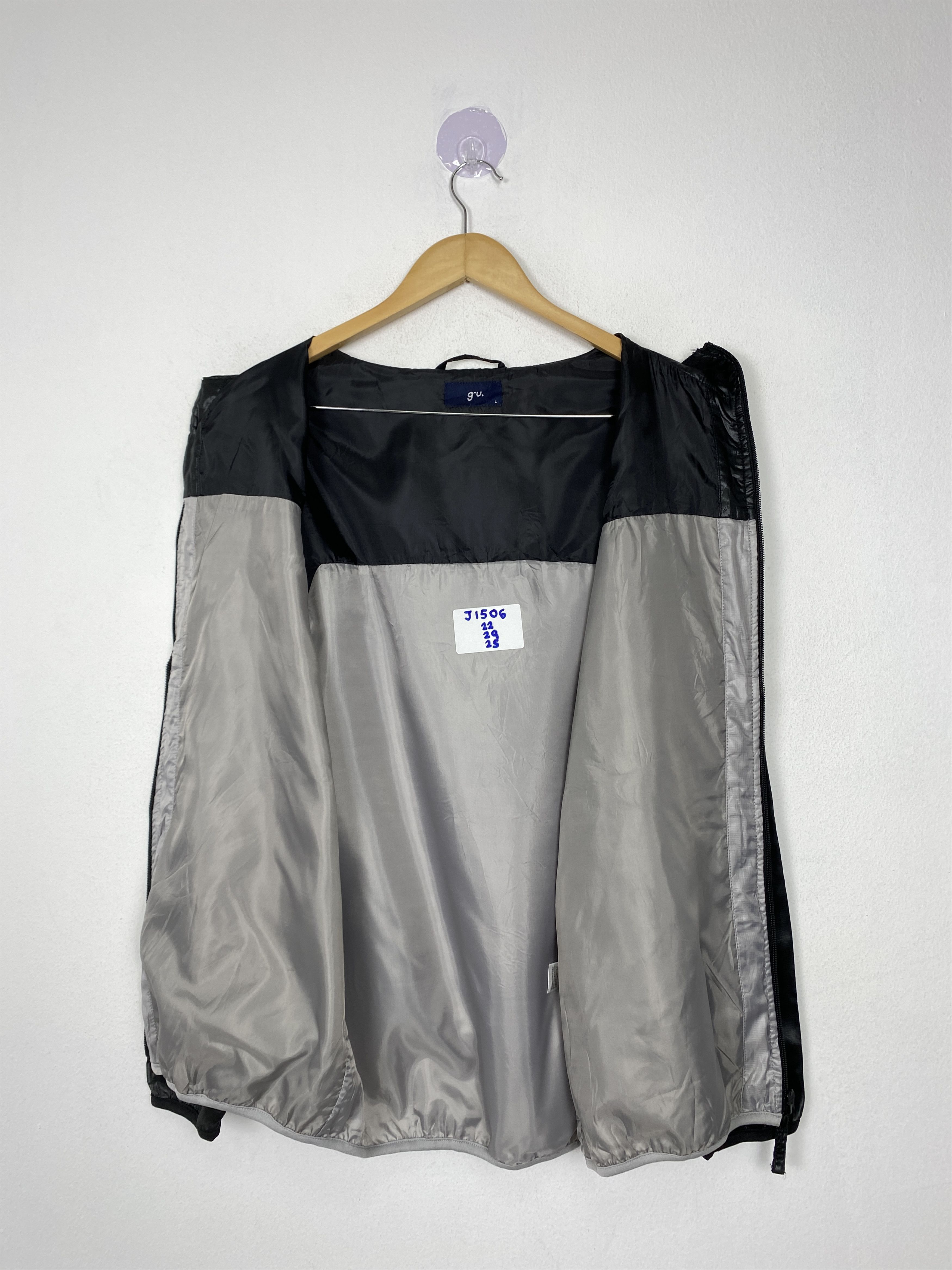 GU Vintage GU Hoodie Windbreaker Zip Up Jacket J1506 Size US S / EU 44-46 / 1 - 8 Thumbnail
