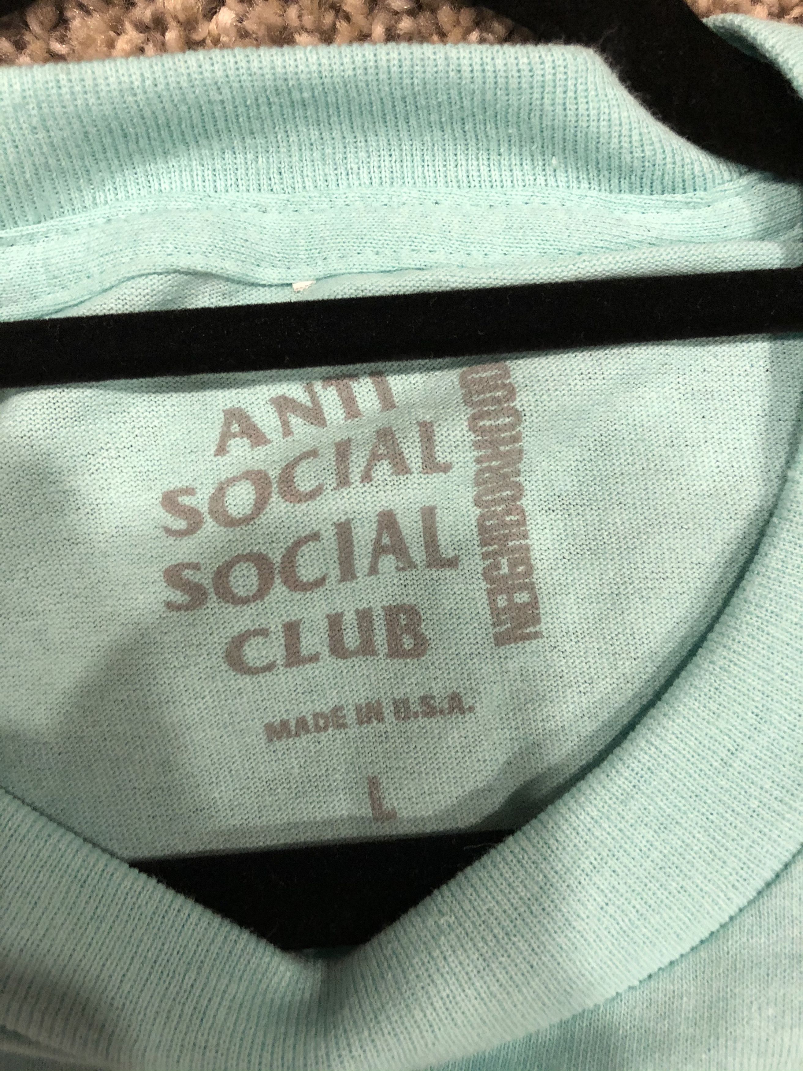 Anti Social Social Club × Neighborhood anti social social club x neighborhood t-shirt Size US L / EU 52-54 / 3 - 3 Thumbnail