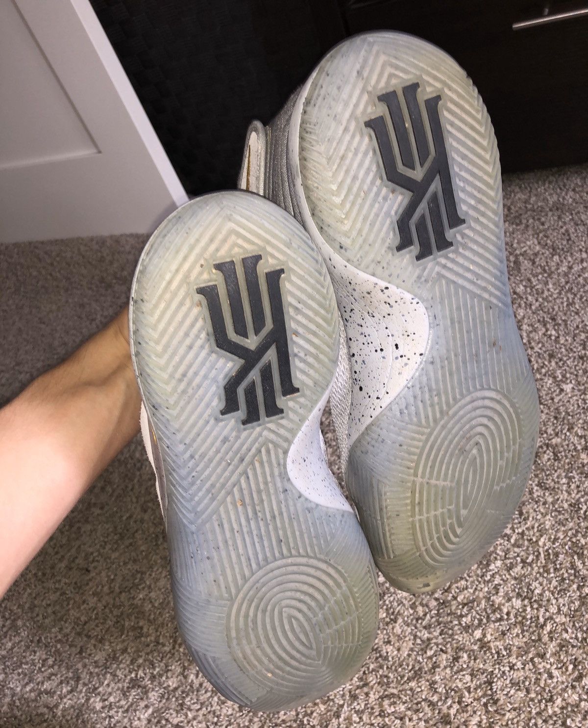 Nike Kyrie 2 Battle Grey 2016 Size US 13 / EU 46 - 5 Thumbnail