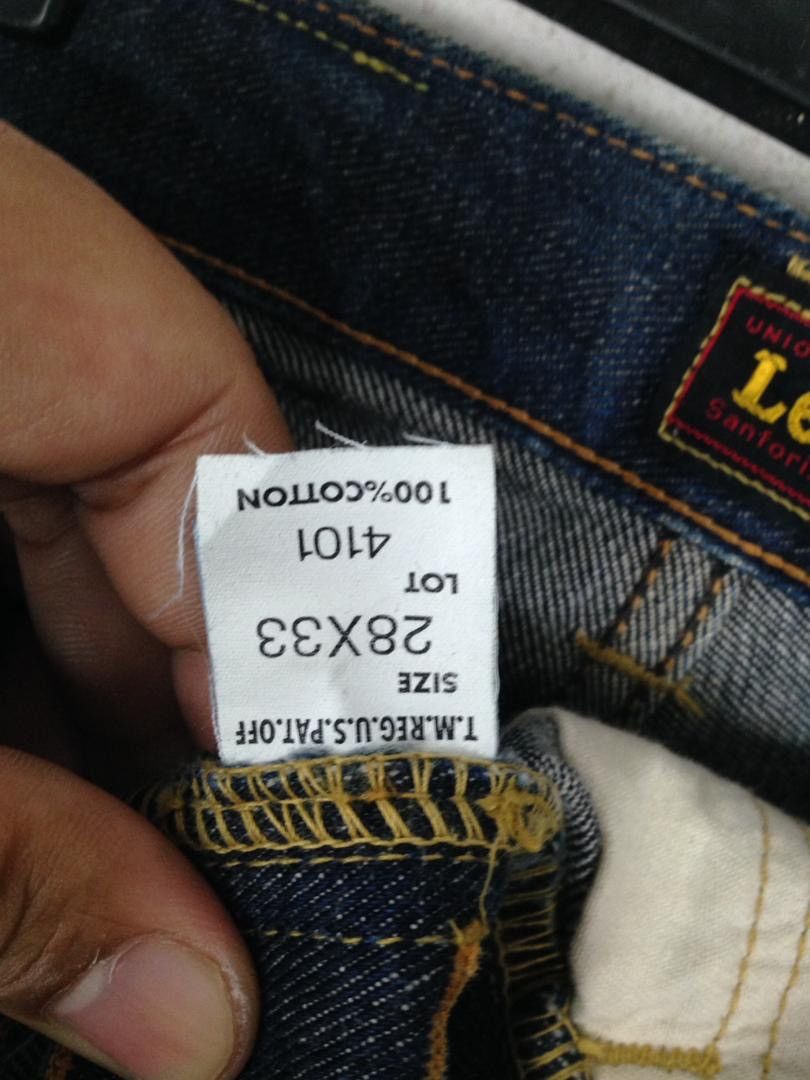 Lee × Vintage Lee red line denim Size US 28 / EU 44 - 11 Thumbnail