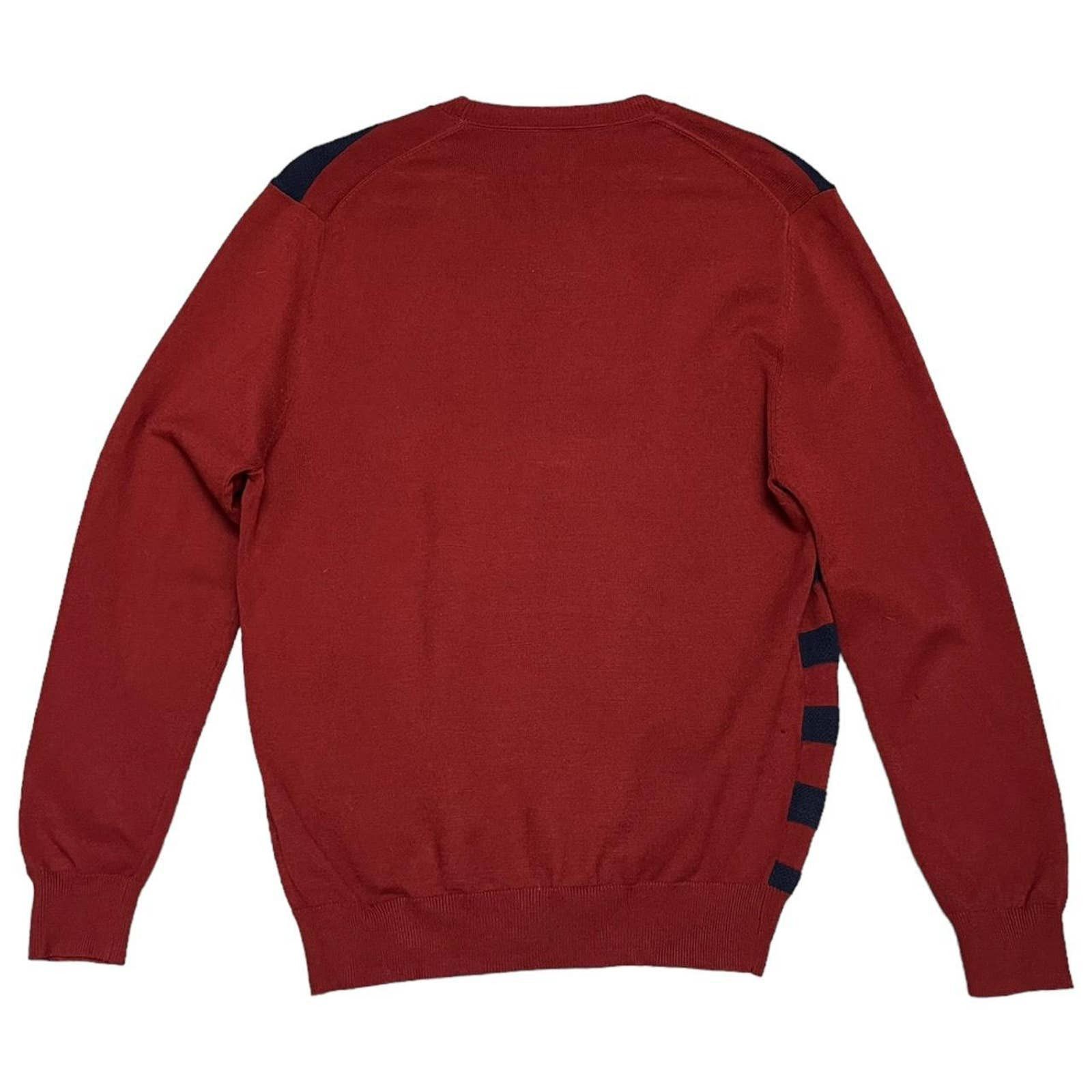 Ben Sherman Ben Sherman Striped Luxury Knit Casual Mens Sweater Size US M / EU 48-50 / 2 - 4 Thumbnail
