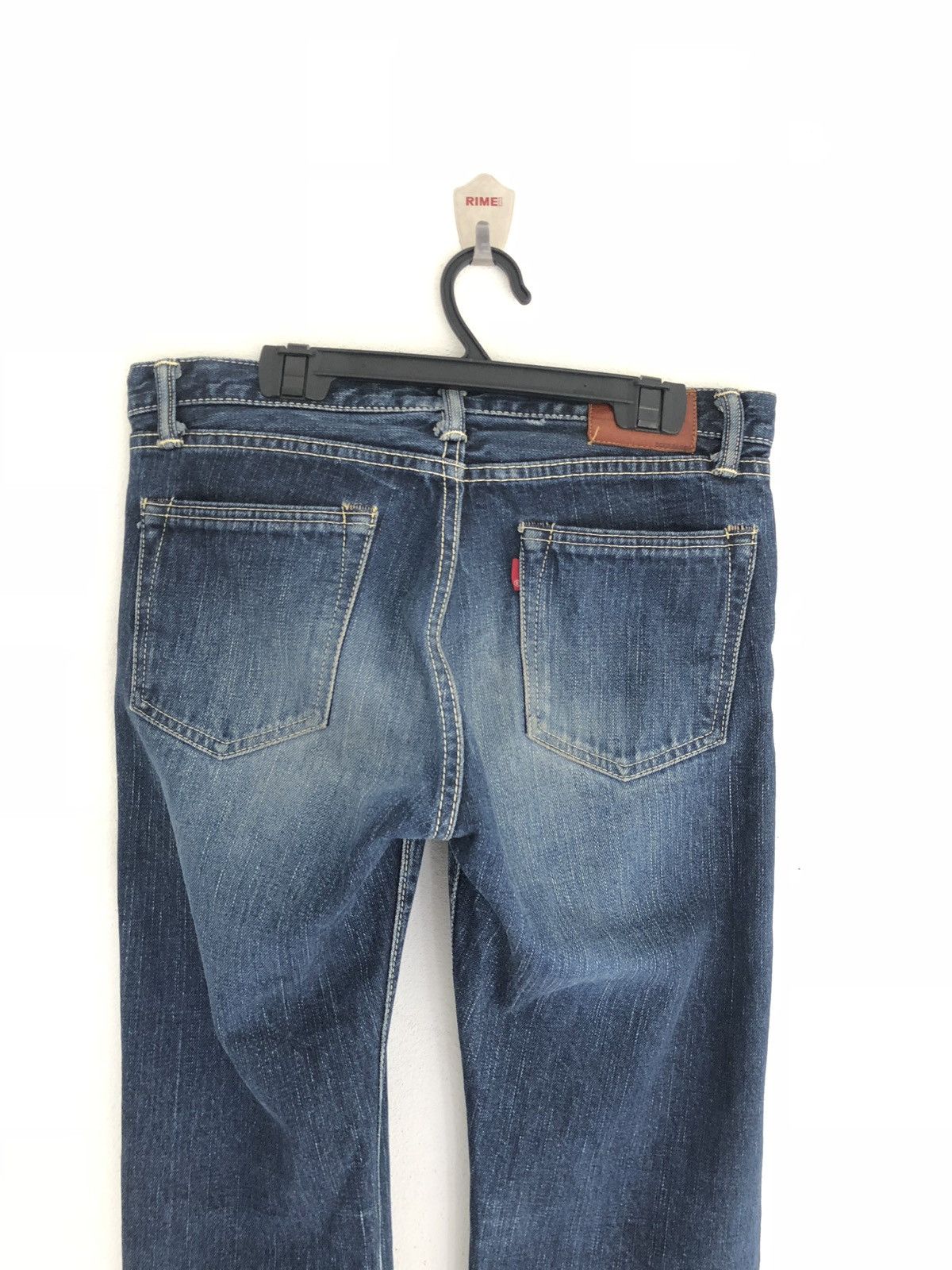 Japanese Brand Deed Blue Denim jeans Japanese Brand Fashion Week Size US 30 / EU 46 - 3 Thumbnail