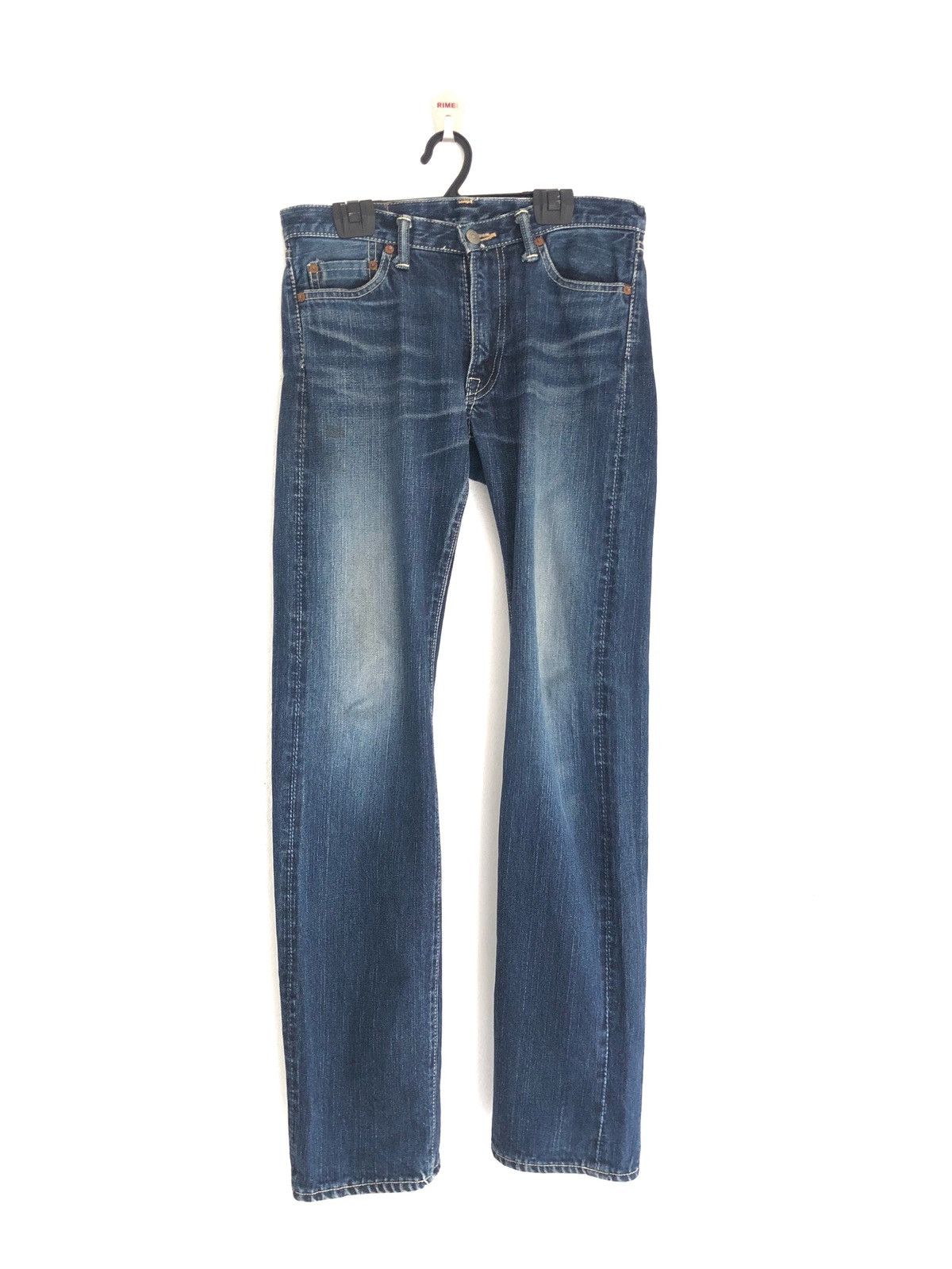 Japanese Brand Deed Blue Denim jeans Japanese Brand Fashion Week Size US 30 / EU 46 - 1 Thumbnail