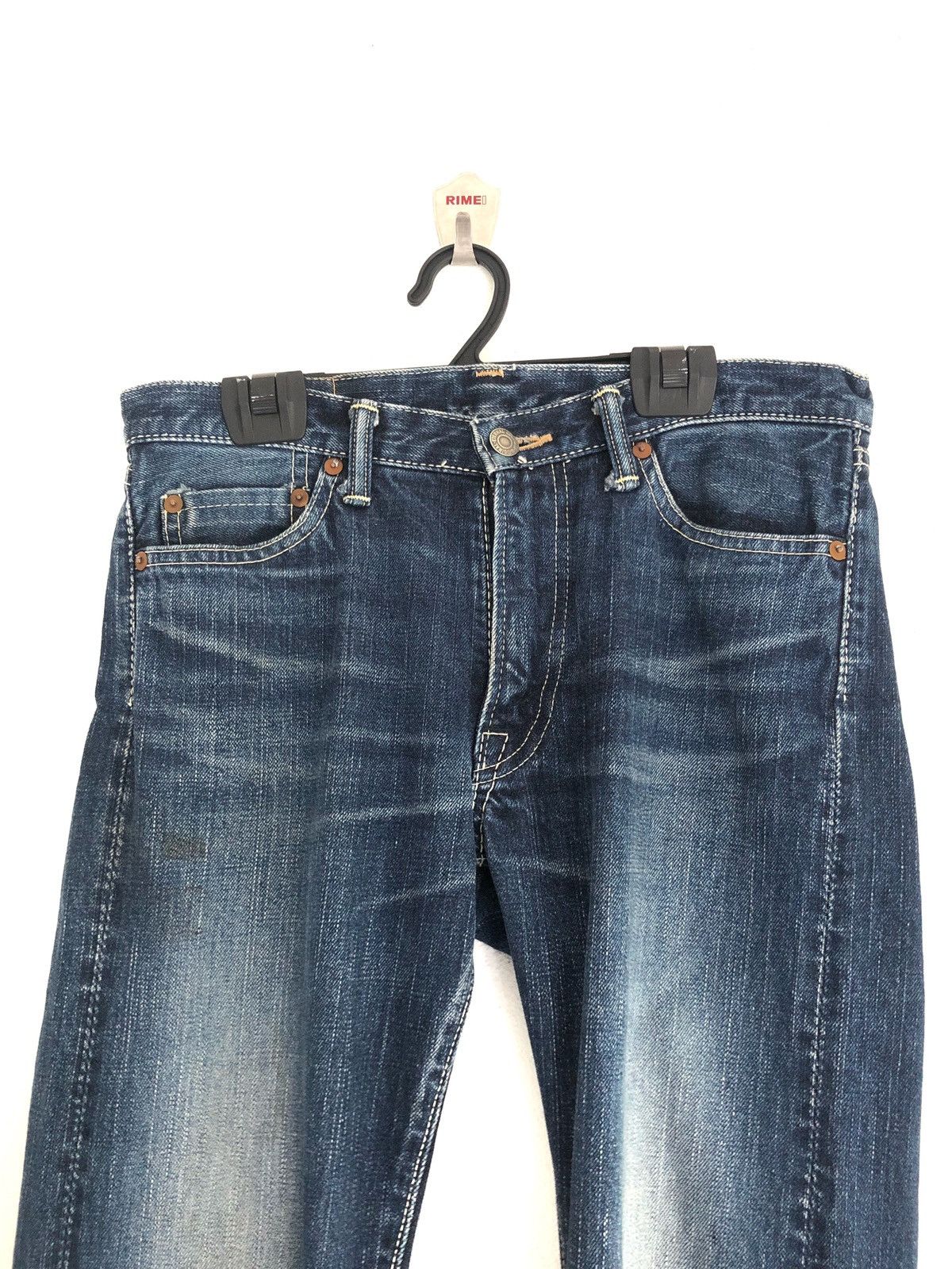 Japanese Brand Deed Blue Denim jeans Japanese Brand Fashion Week Size US 30 / EU 46 - 4 Thumbnail