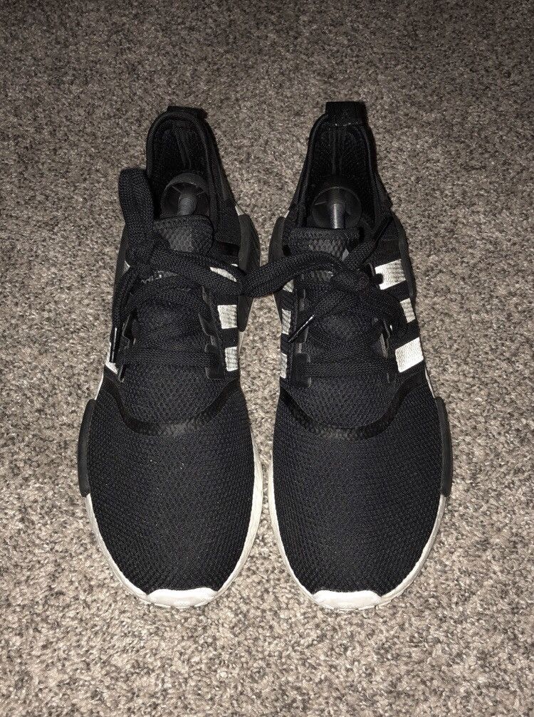 Adidas Adidas NMD Mesh Monochrome Size US 12 / EU 45 - 3 Thumbnail