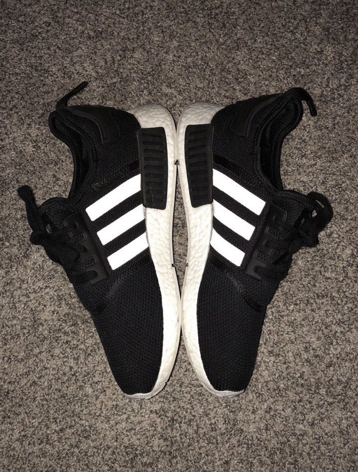 Adidas Adidas NMD Mesh Monochrome Size US 12 / EU 45 - 2 Thumbnail
