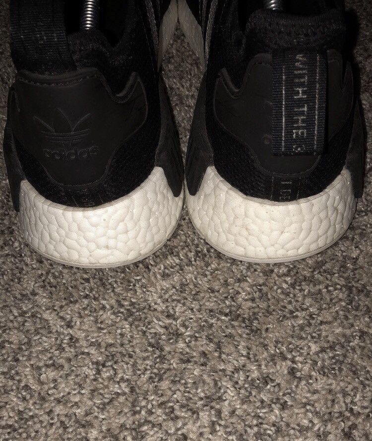 Adidas Adidas NMD Mesh Monochrome Size US 12 / EU 45 - 4 Thumbnail