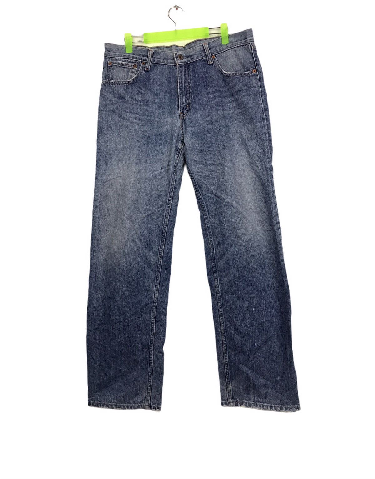 Levi's Vintage Levi Strauss & Co Lot 553 Distressed Denim Jeans Size US 33 - 2 Thumbnail