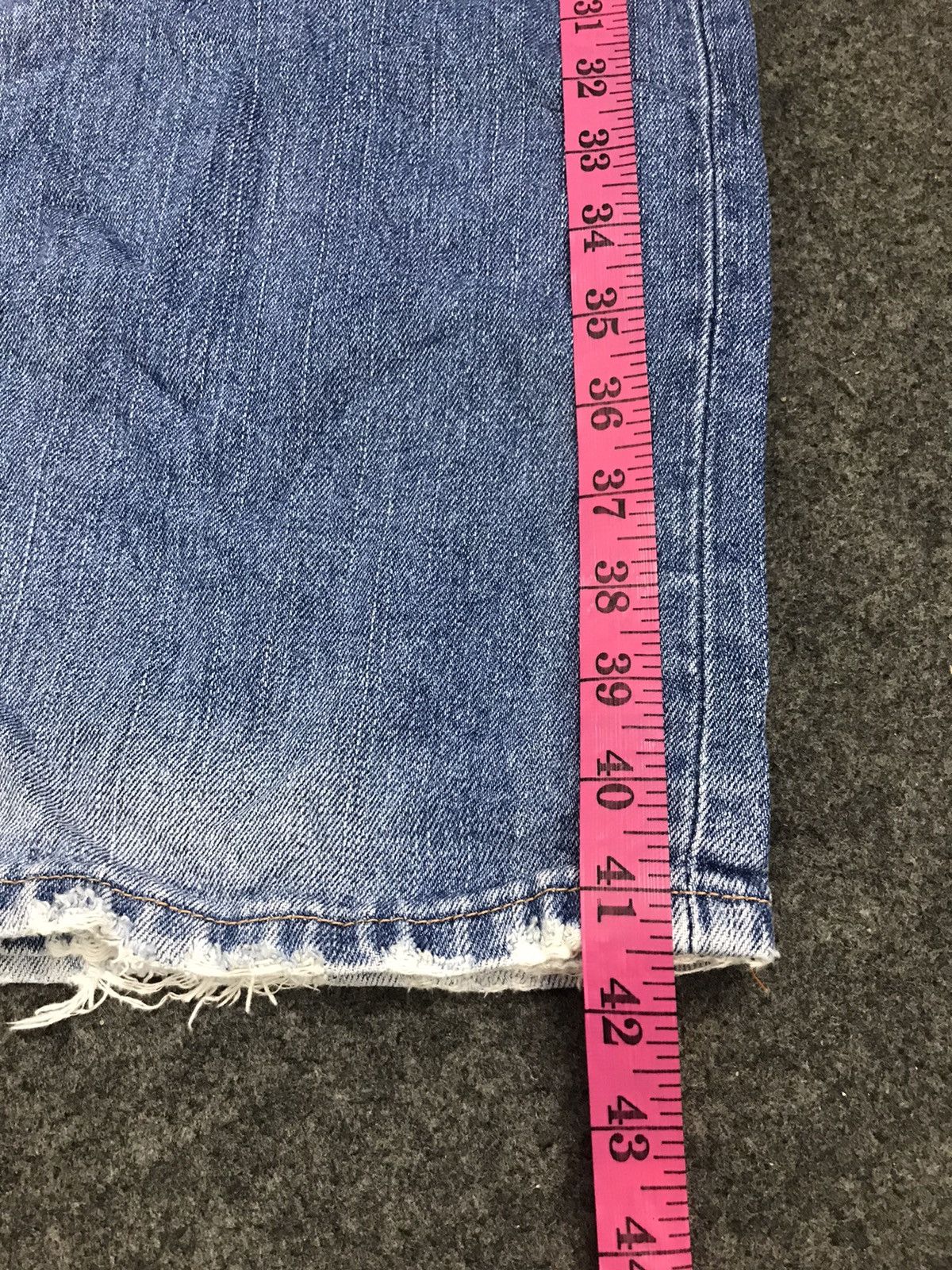 Levi's Vintage Levi Strauss & Co Lot 553 Distressed Denim Jeans Size US 33 - 9 Thumbnail