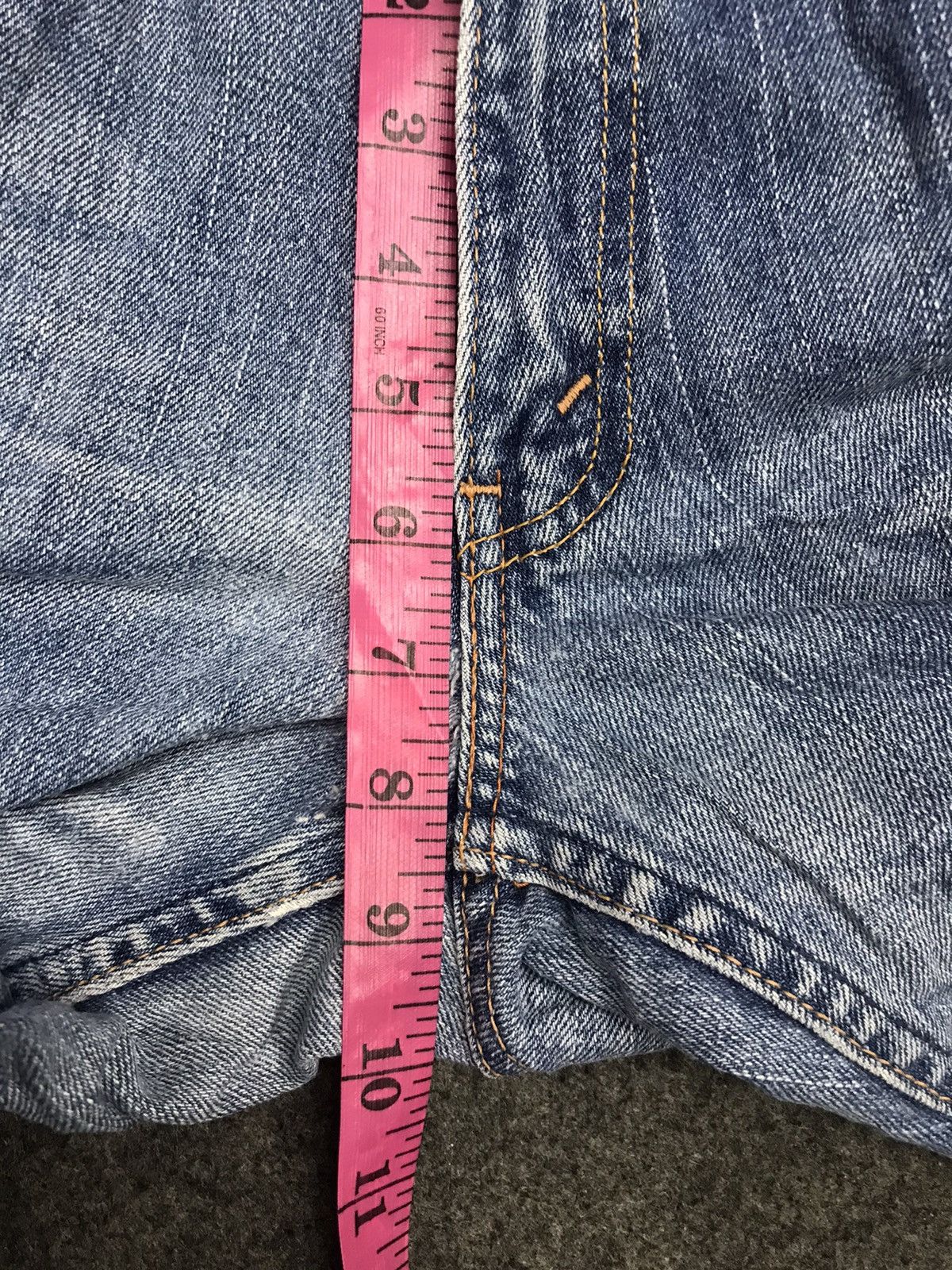 Levi's Vintage Levi Strauss & Co Lot 553 Distressed Denim Jeans Size US 33 - 8 Thumbnail