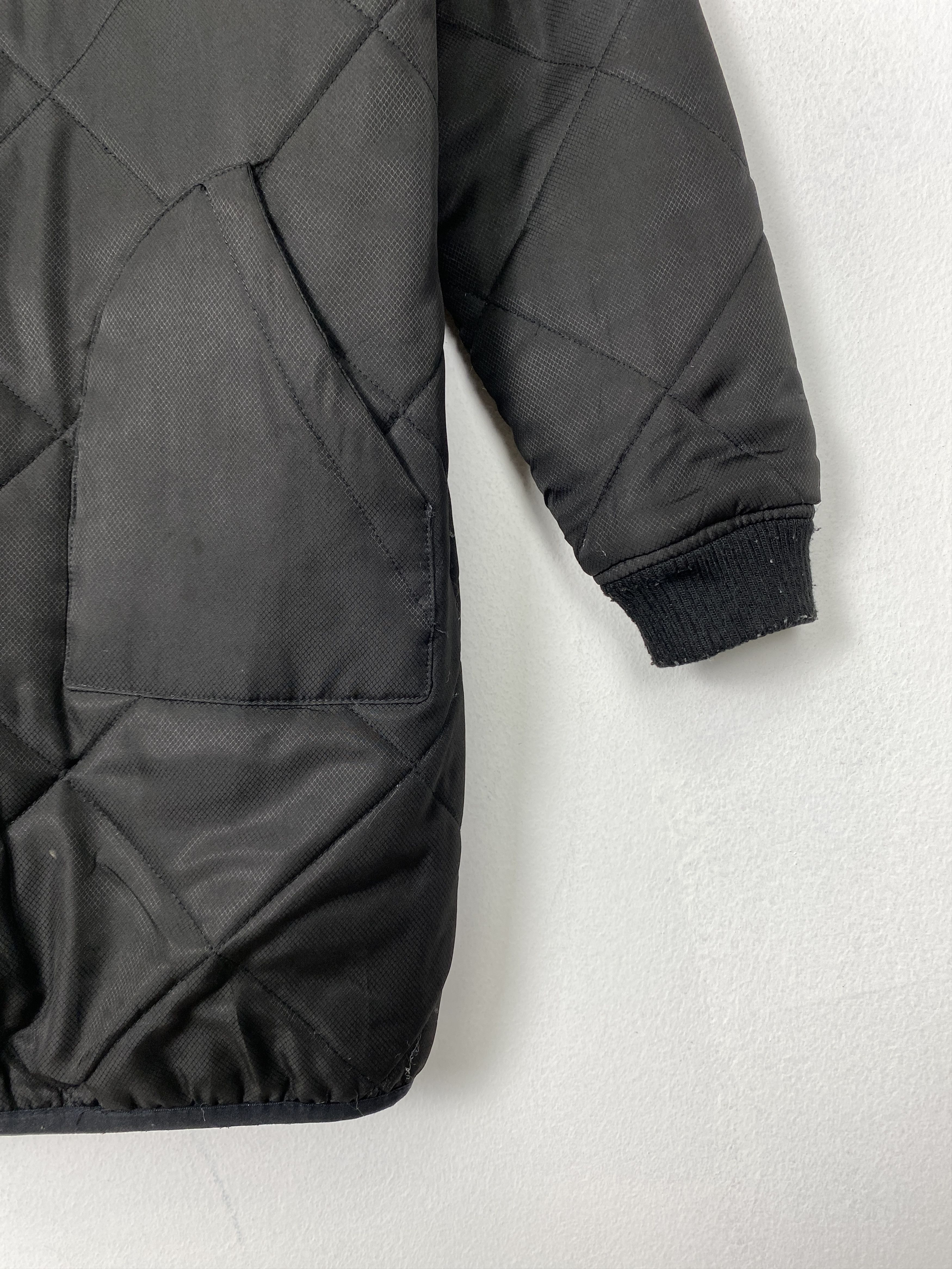 Quiksilver Vintage Roxy Hoodie Quilted Flower Pattern Jacket J1508 Size L / US 10 / IT 46 - 4 Thumbnail