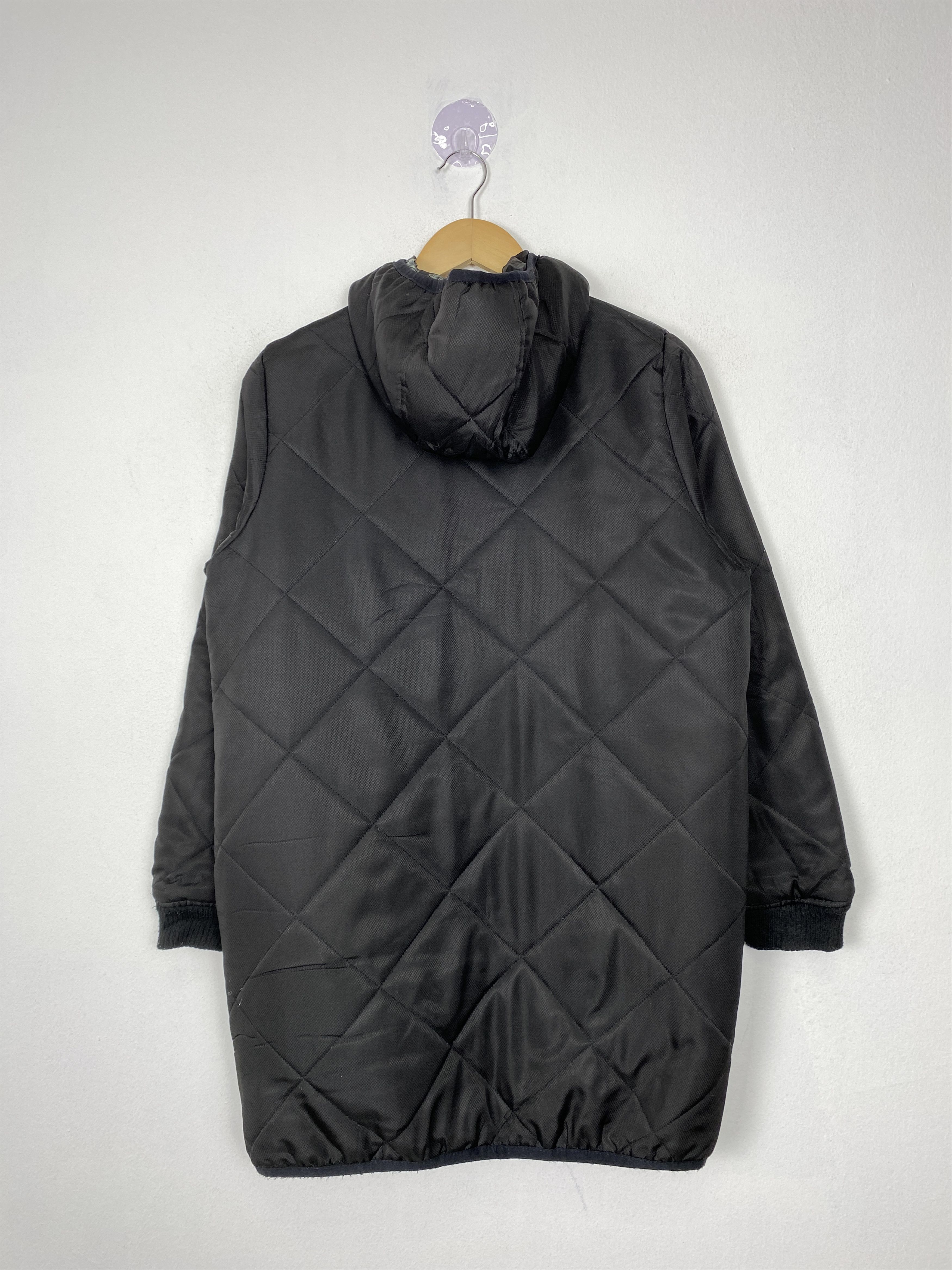 Quiksilver Vintage Roxy Hoodie Quilted Flower Pattern Jacket J1508 Size L / US 10 / IT 46 - 7 Thumbnail