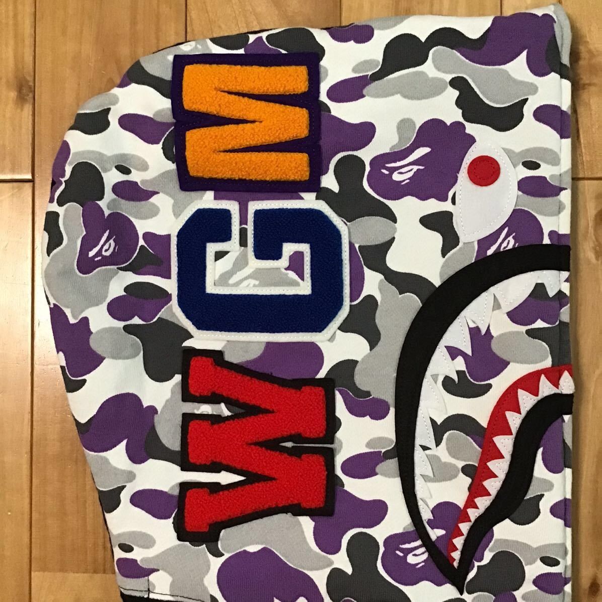 Zip Hoodie Pink Bape Hoodie Real Vs Fake BAPE × PUSHA T Shark Full