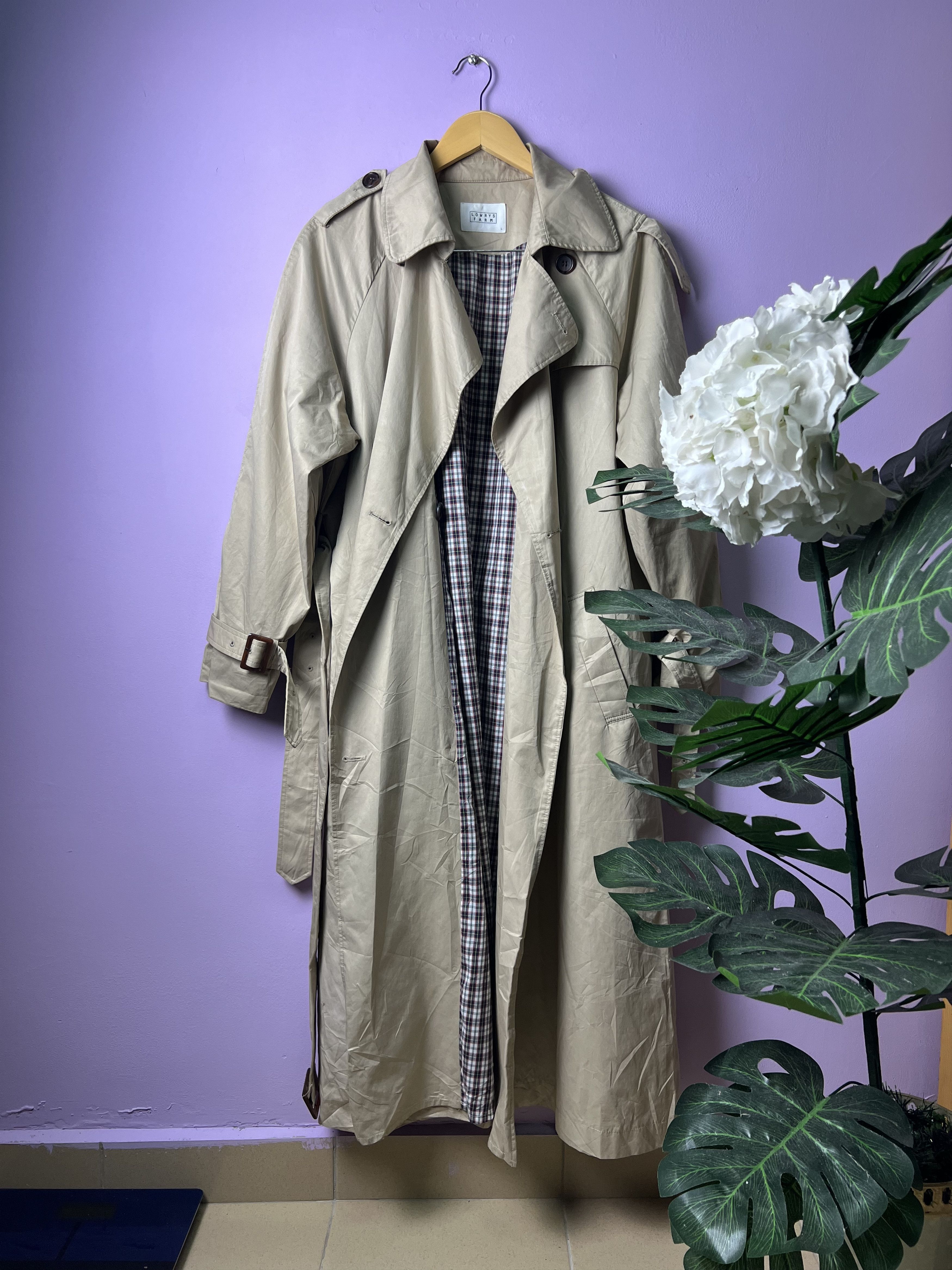 LOWRYS FARM 🔥Vintage Lowrys Farm Trench Coat Size US M / EU 48-50 / 2 - 1 Thumbnail