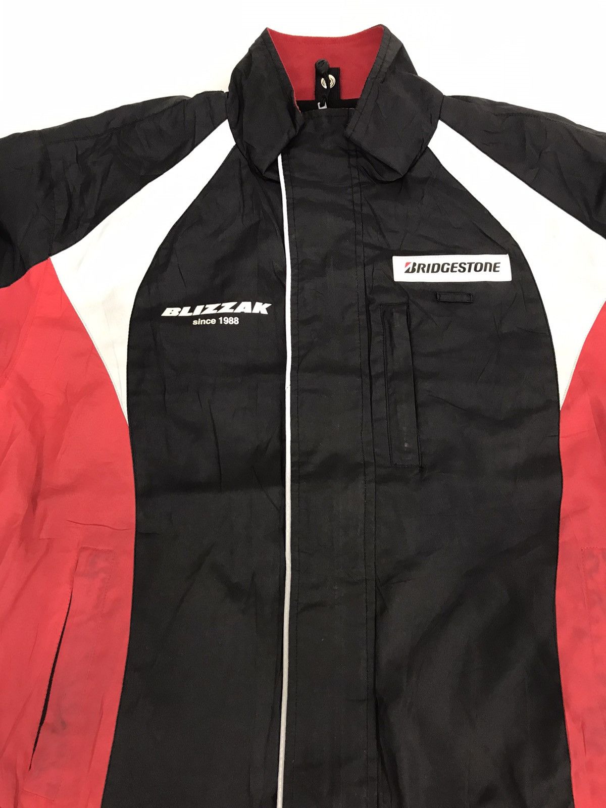 Japanese Brand Vintage Blizzak VRX Bridgestone Nylon Jacket Size US L / EU 52-54 / 3 - 3 Thumbnail